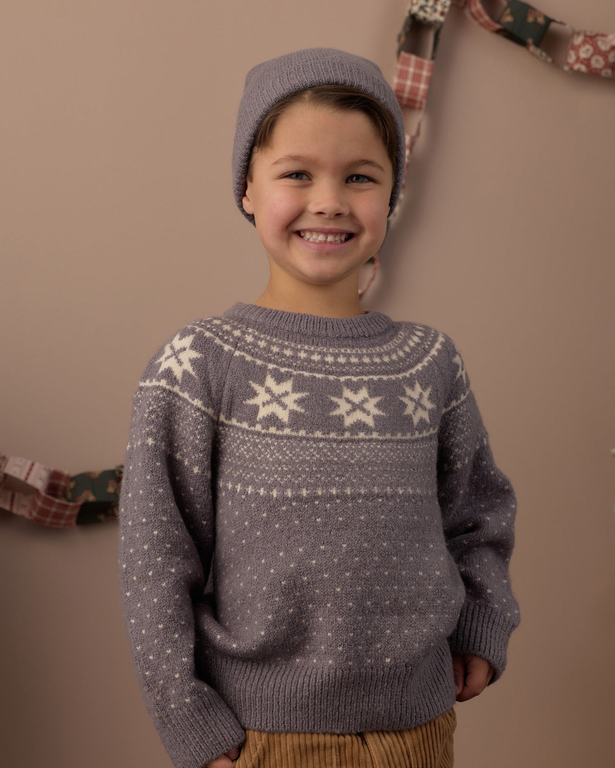 Beanie Slate Birdseye - Rylee + Cru | Kids Clothes | Trendy Baby Clothes | Modern Infant Outfits |