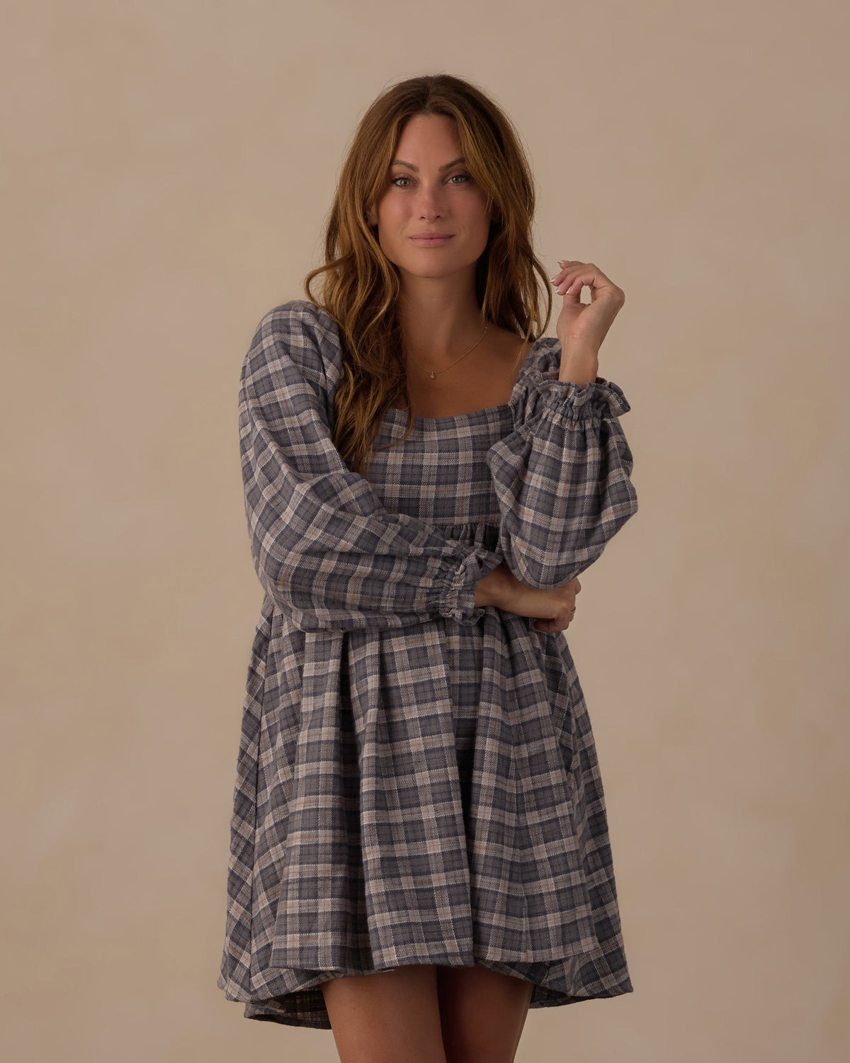 Women's Nala Dress Winter Plaid - Rylee + Cru | Kids Clothes | Trendy Baby Clothes | Modern Infant Outfits |