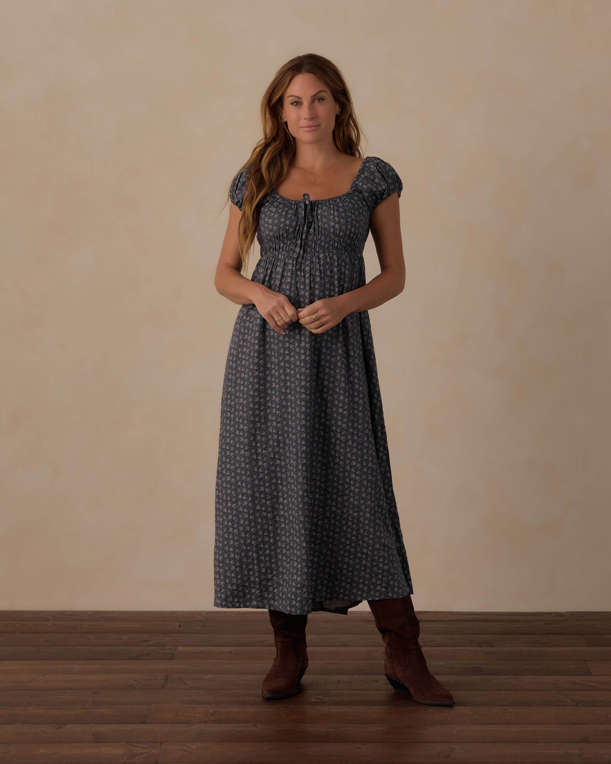 Women's Joya Dress Heart Ditsy - Rylee + Cru | Kids Clothes | Trendy Baby Clothes | Modern Infant Outfits |