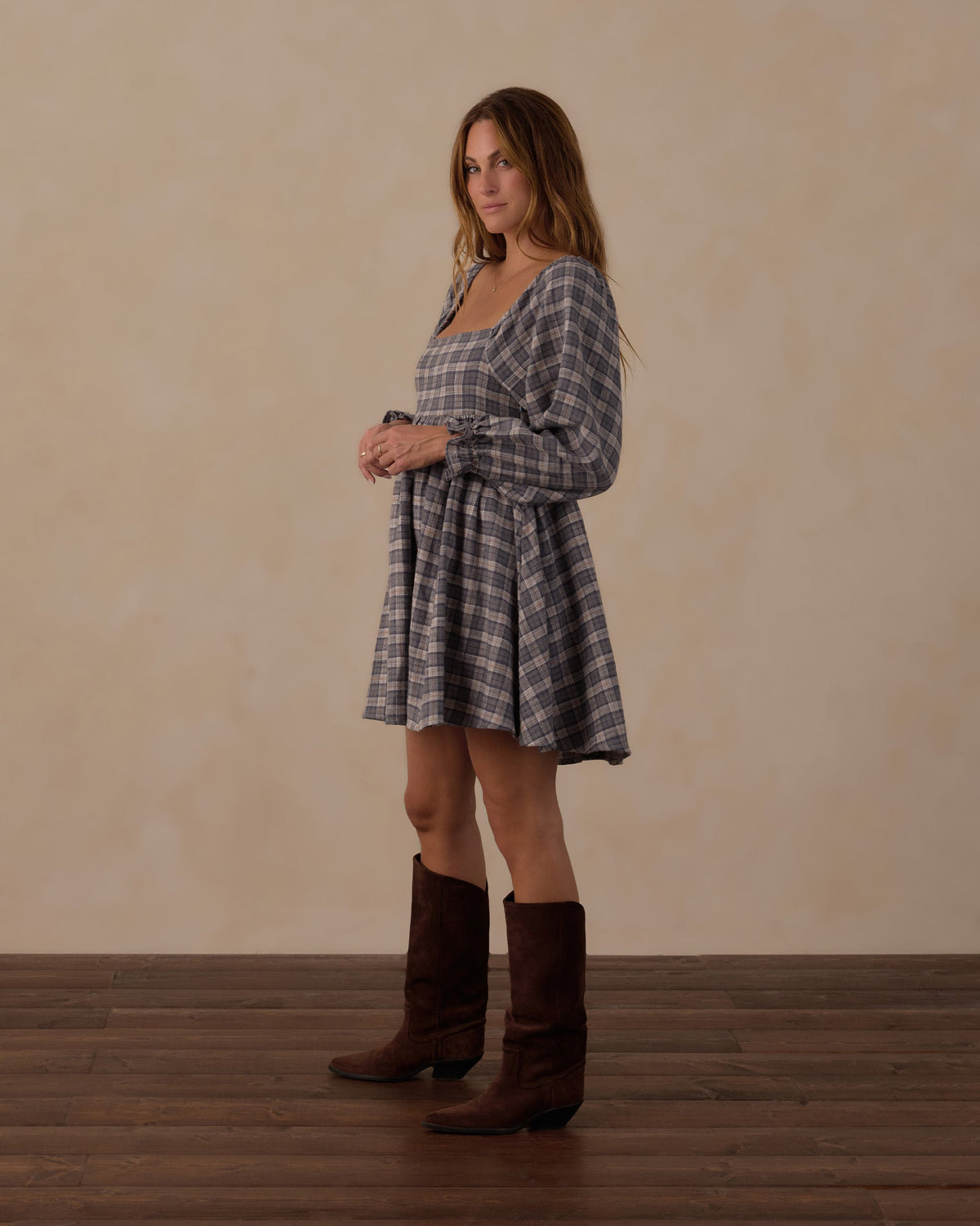 Women's Nala Dress Winter Plaid - Rylee + Cru | Kids Clothes | Trendy Baby Clothes | Modern Infant Outfits |