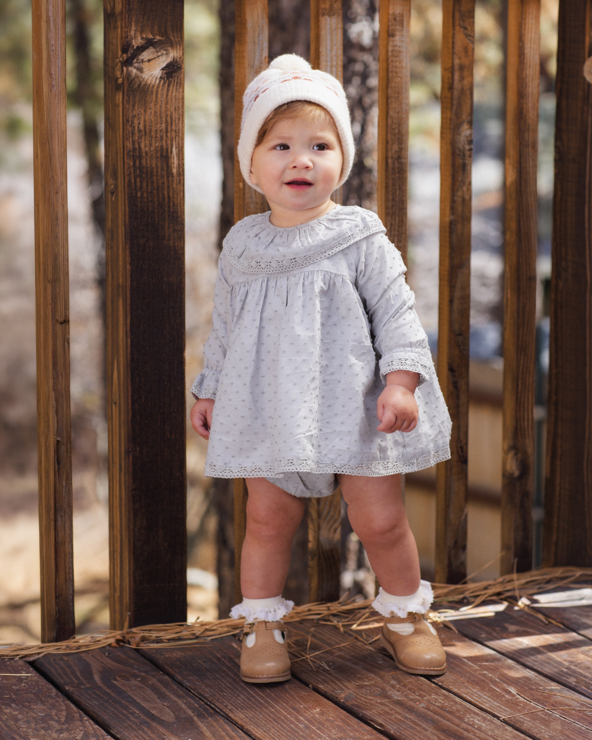 Beanie Flower Fair Isle - Rylee + Cru | Kids Clothes | Trendy Baby Clothes | Modern Infant Outfits |