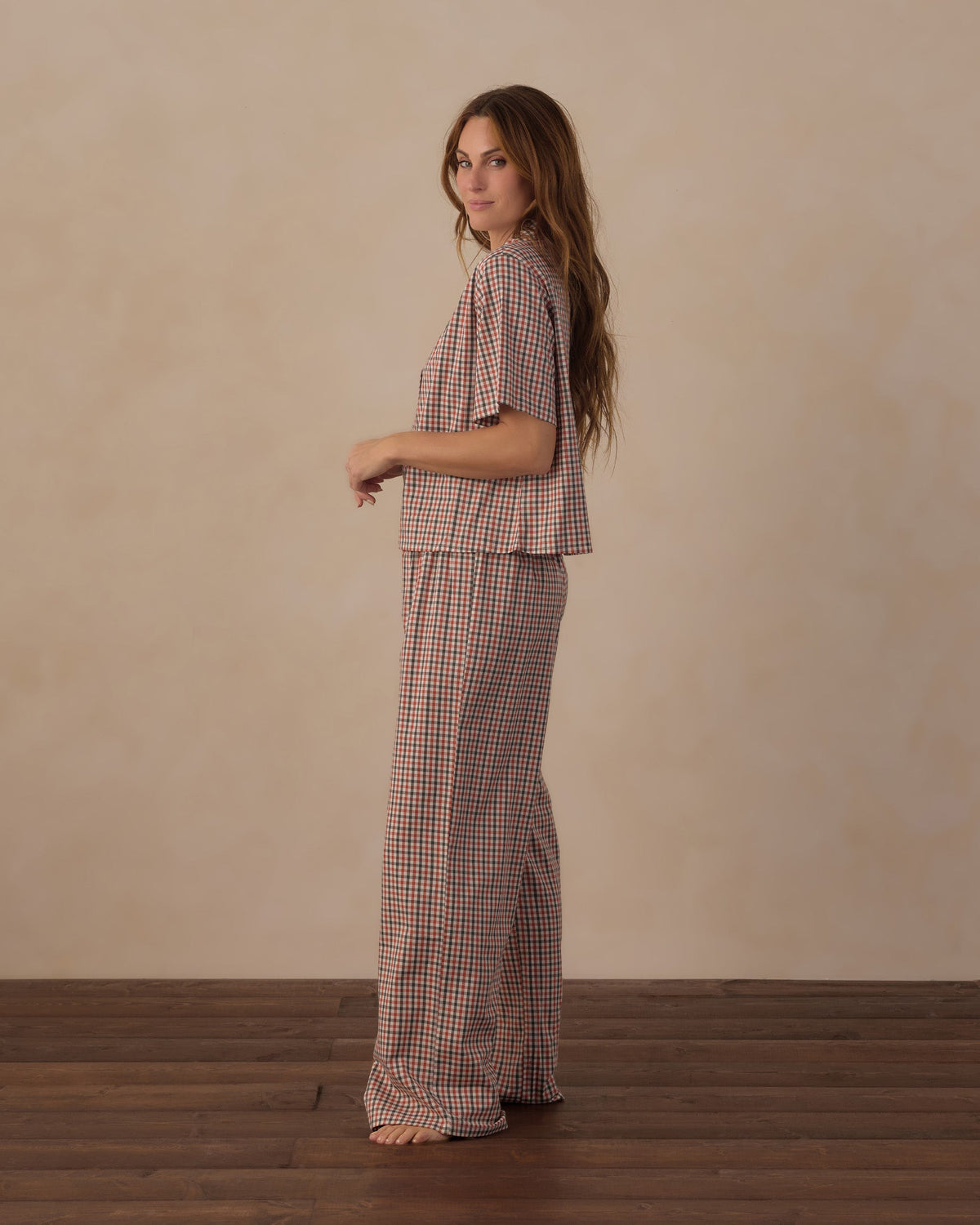 Women's Woven Pajama Set Holiday Gingham - Rylee + Cru | Kids Clothes | Trendy Baby Clothes | Modern Infant Outfits |