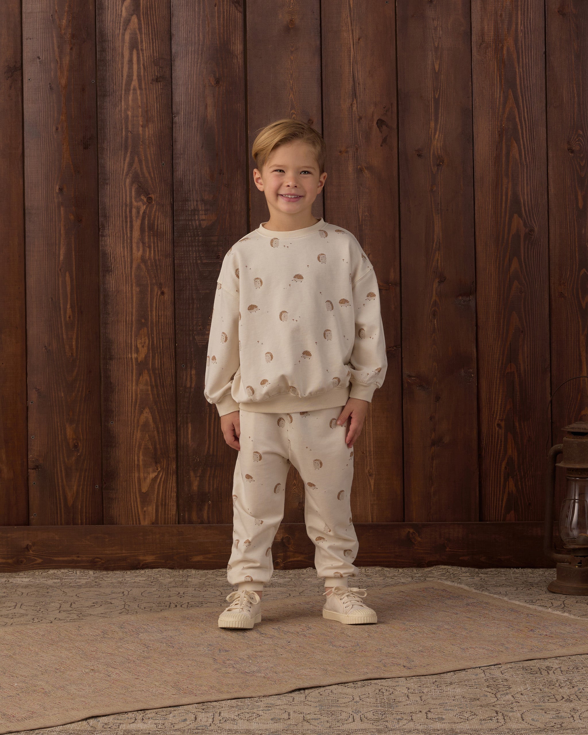 Jogger Sweatpant Hedgehog - Rylee + Cru | Kids Clothes | Trendy Baby Clothes | Modern Infant Outfits |
