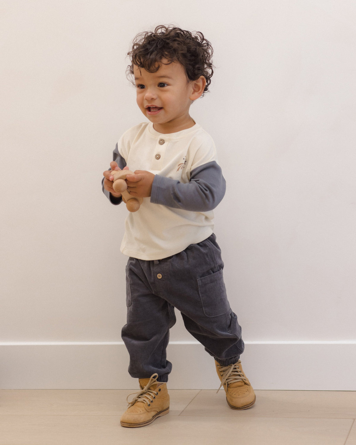 Luca Pant Midnight - Rylee + Cru | Kids Clothes | Trendy Baby Clothes | Modern Infant Outfits |
