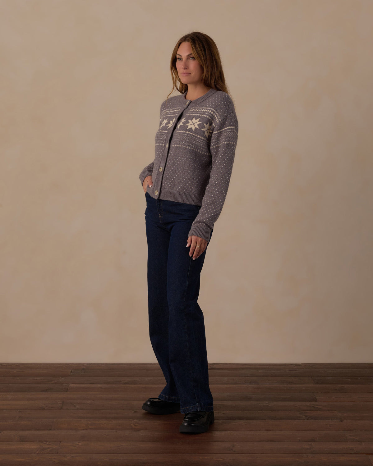 Women's Juniper Cardigan Slate - Rylee + Cru | Kids Clothes | Trendy Baby Clothes | Modern Infant Outfits |