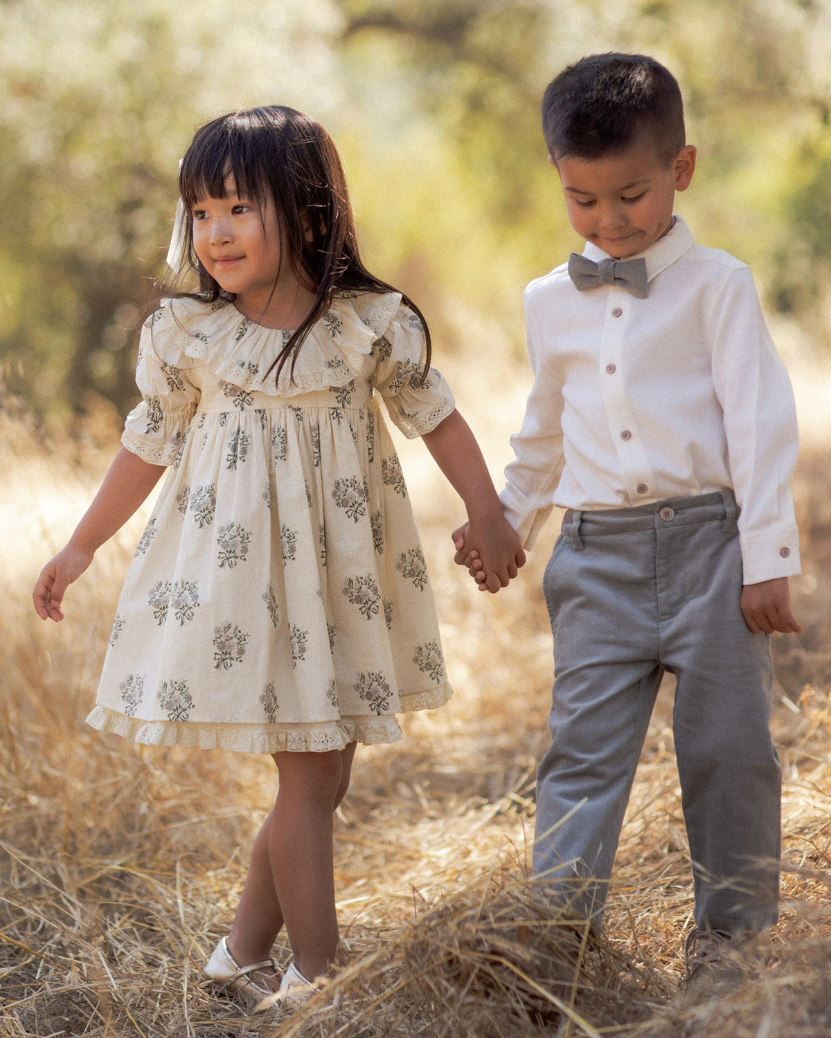 Robe Amelia bouquet givré