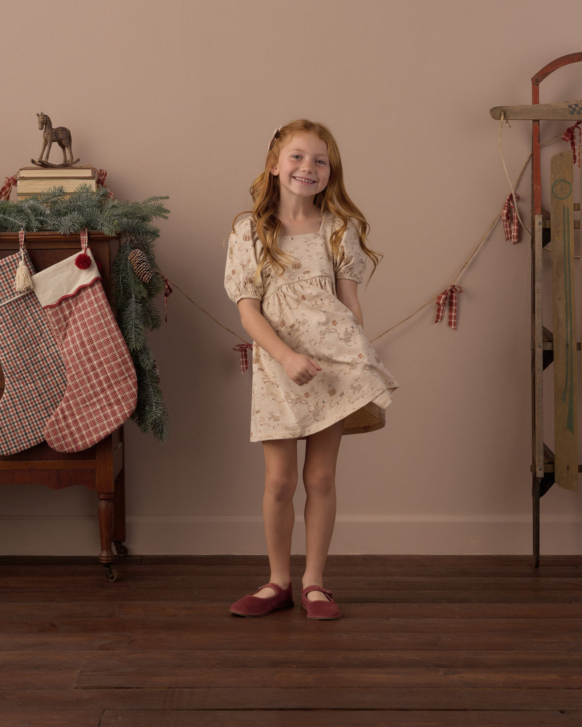 Brea Dress Kitties - Rylee + Cru | Kids Clothes | Trendy Baby Clothes | Modern Infant Outfits |
