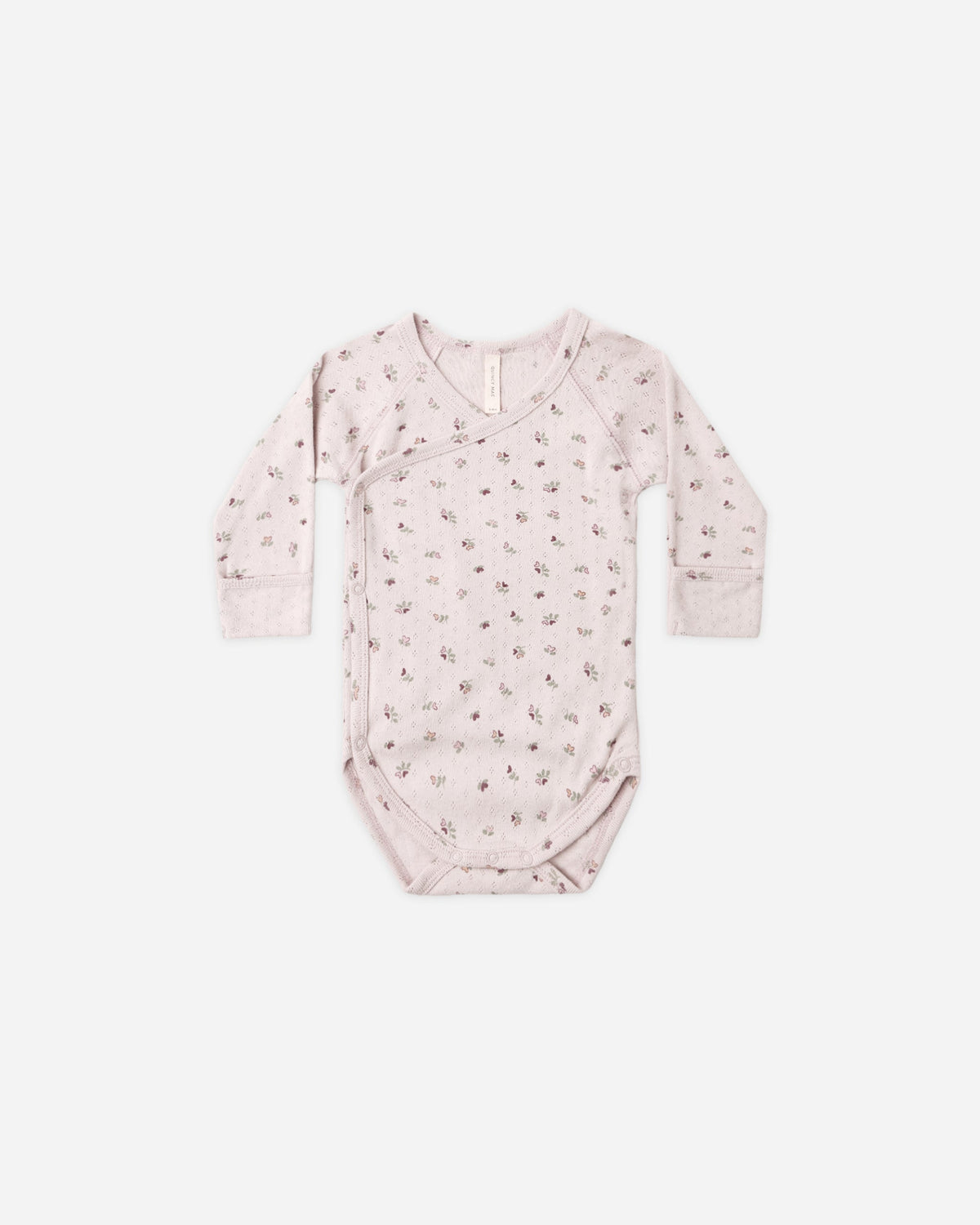 Side Snap Bodysuit Heart Ditsy - Rylee + Cru | Kids Clothes | Trendy Baby Clothes | Modern Infant Outfits |