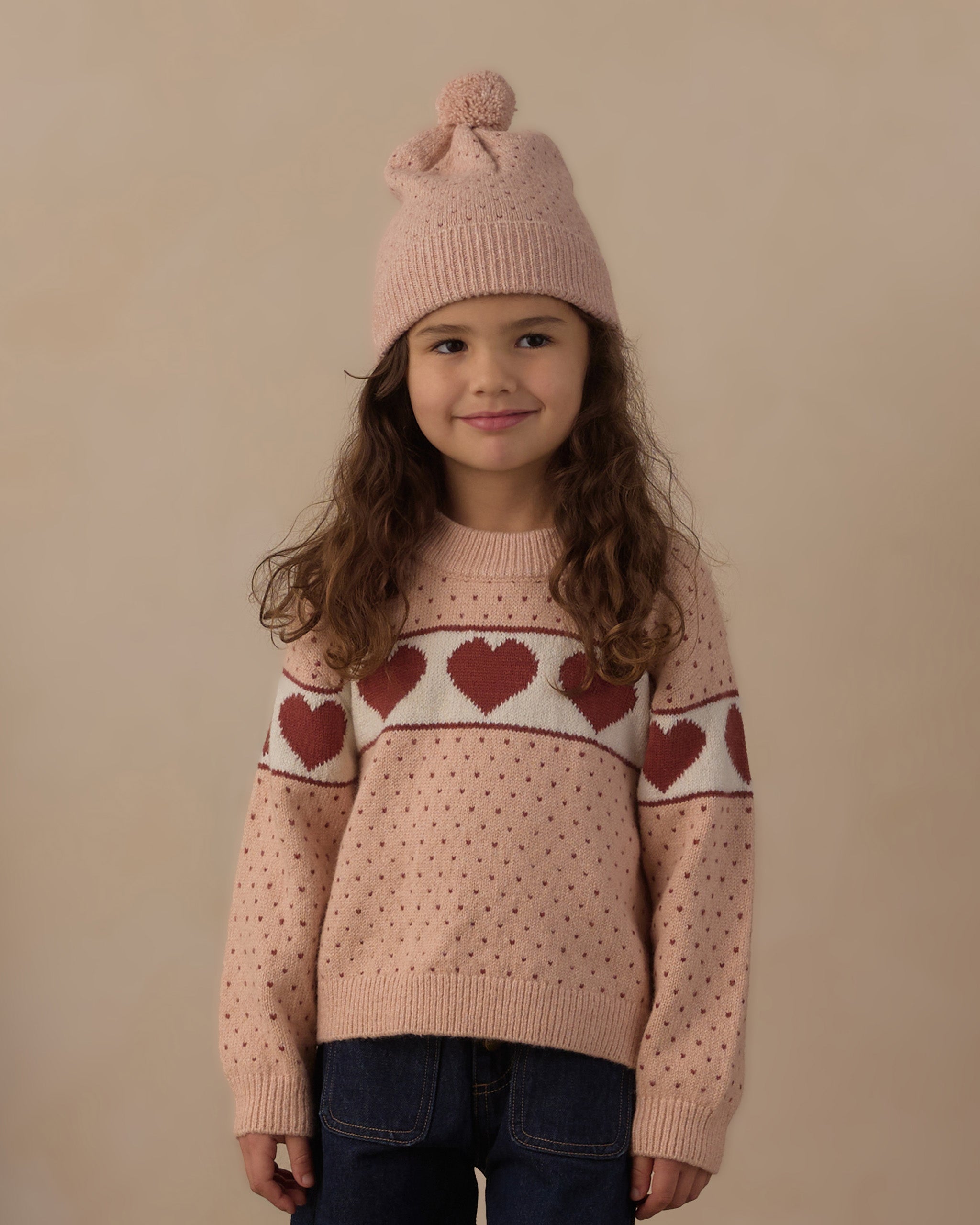 Beanie Blush - Rylee + Cru | Kids Clothes | Trendy Baby Clothes | Modern Infant Outfits |