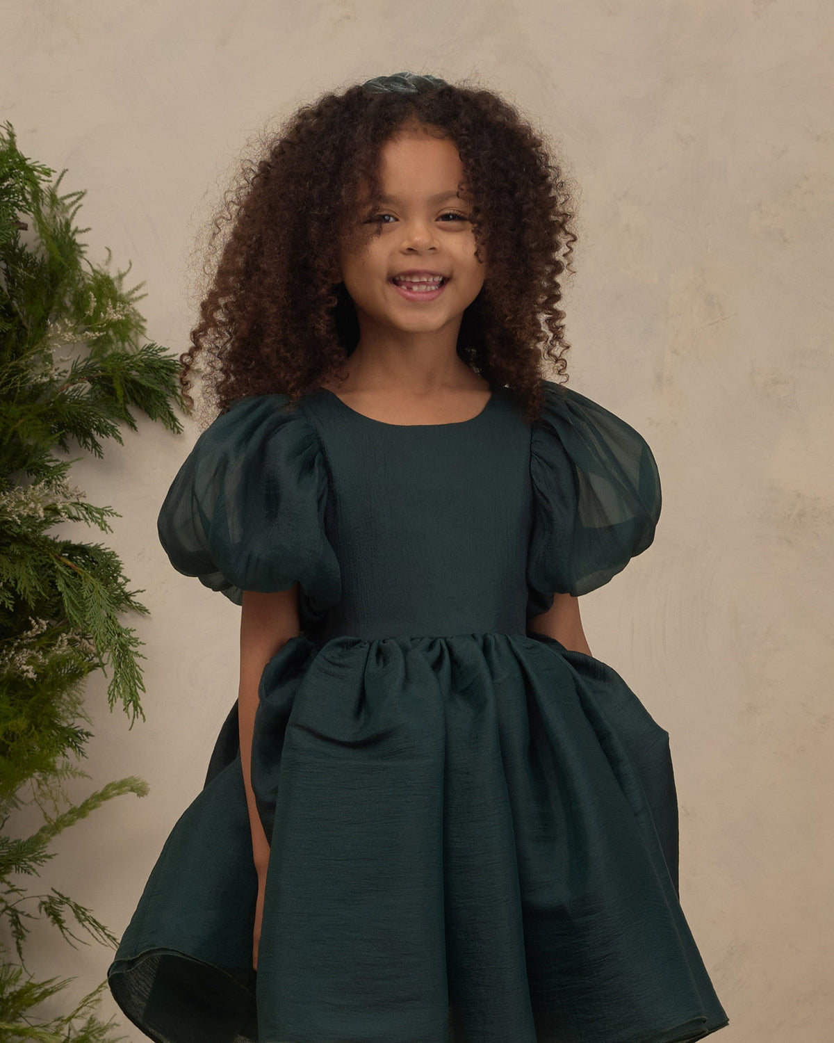 Robe Sofia Vert scintillant