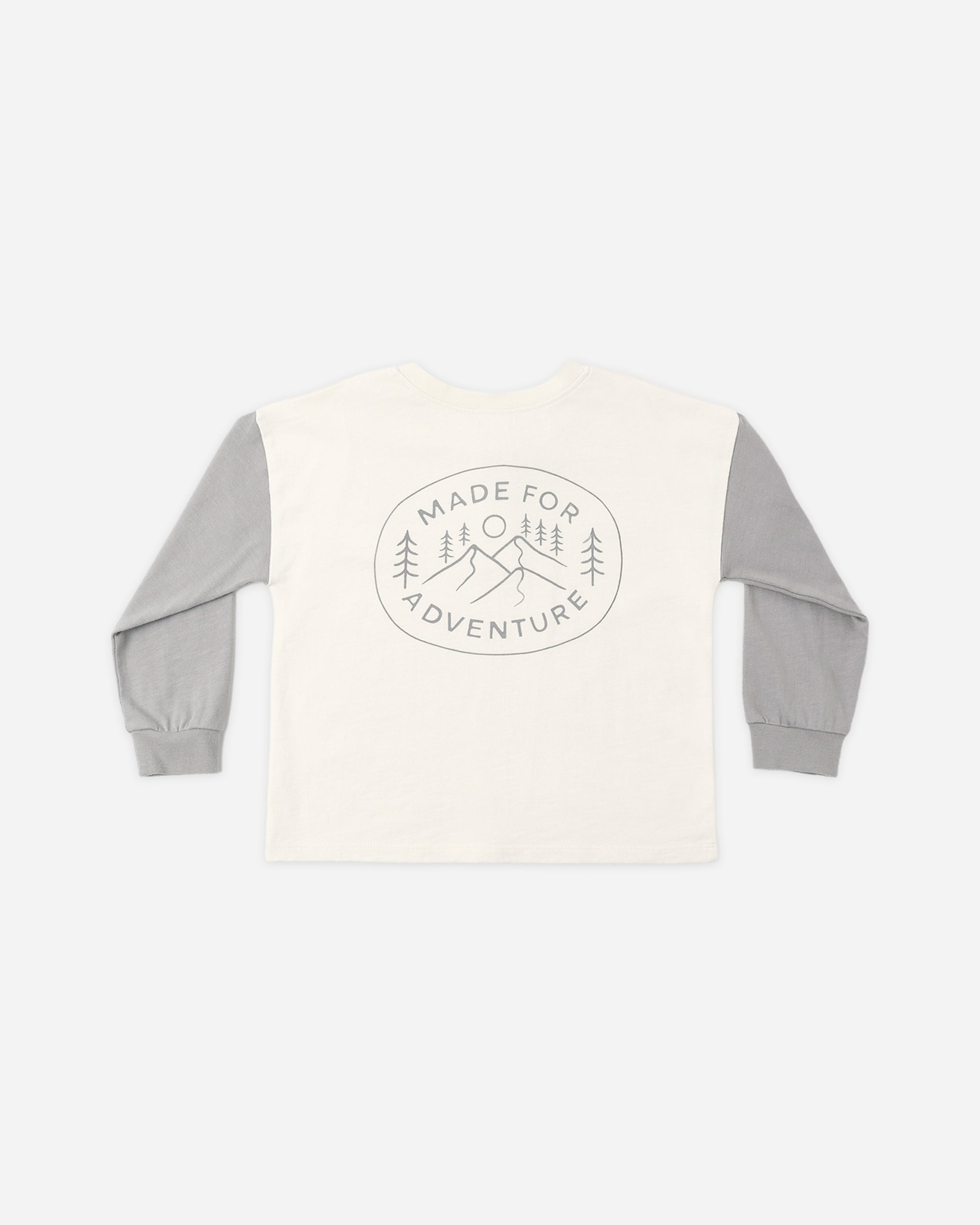 Relaxed Long Sleeve Henley Made For Adventure - Rylee + Cru | Kids Clothes | Trendy Baby Clothes | Modern Infant Outfits |