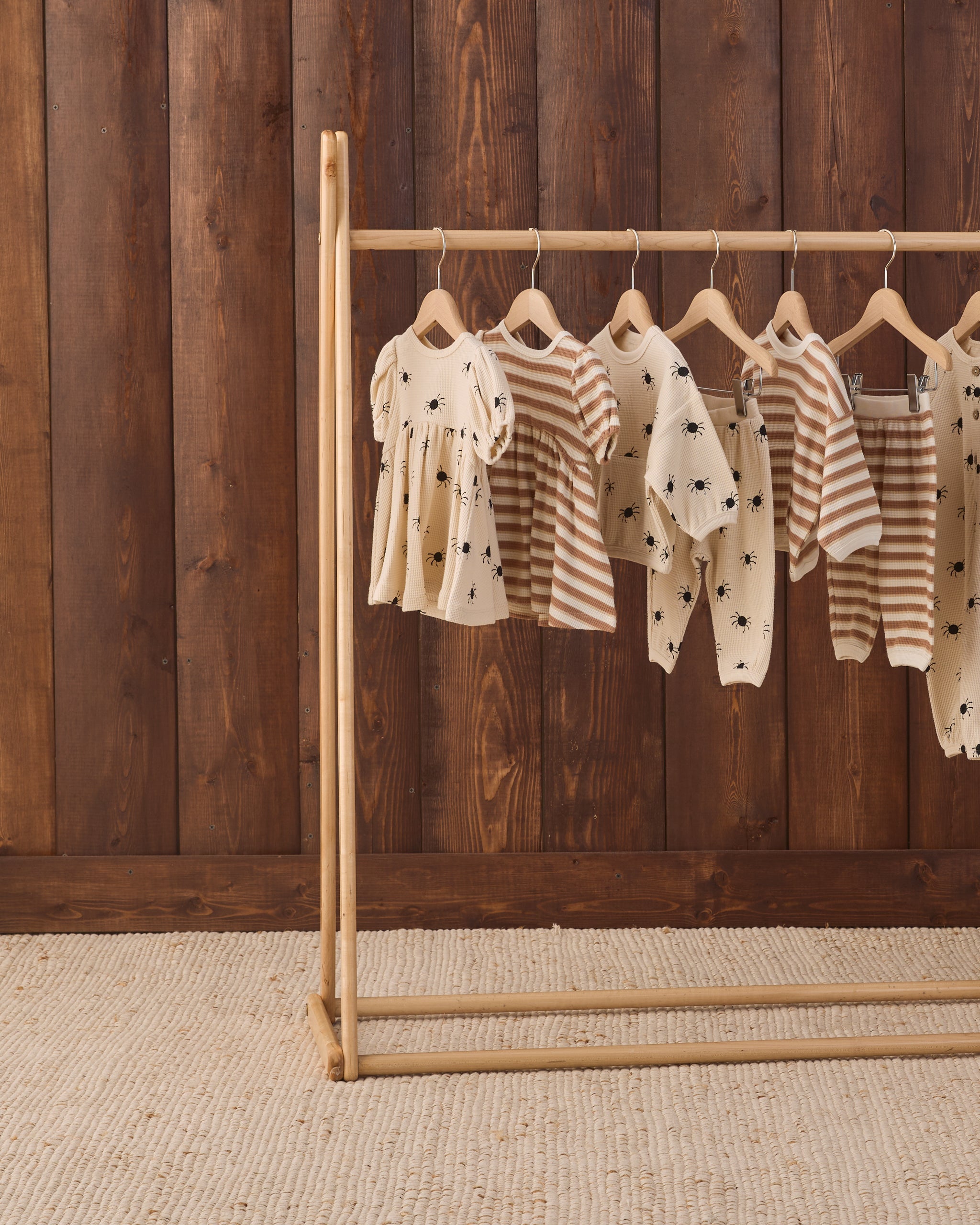 Darla Dress Spice Stripe - Rylee + Cru | Kids Clothes | Trendy Baby Clothes | Modern Infant Outfits |
