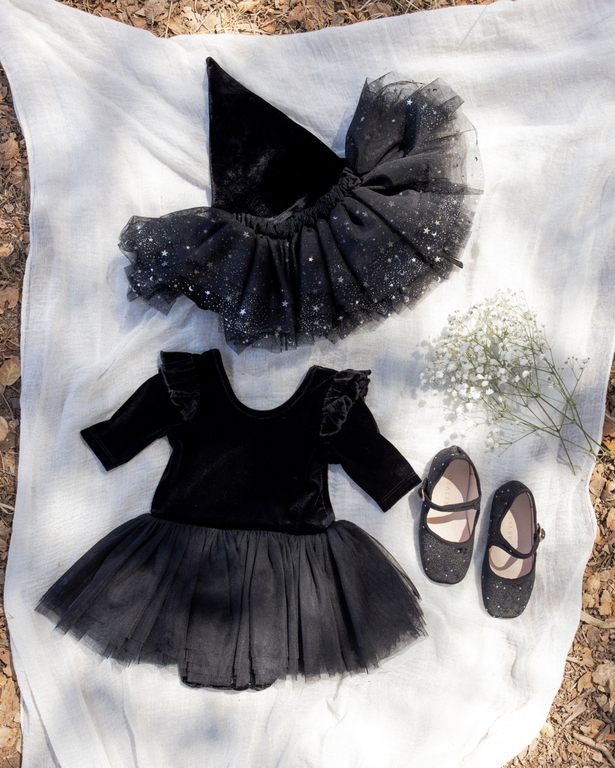 Thea Tutu Black - Rylee + Cru | Kids Clothes | Trendy Baby Clothes | Modern Infant Outfits |