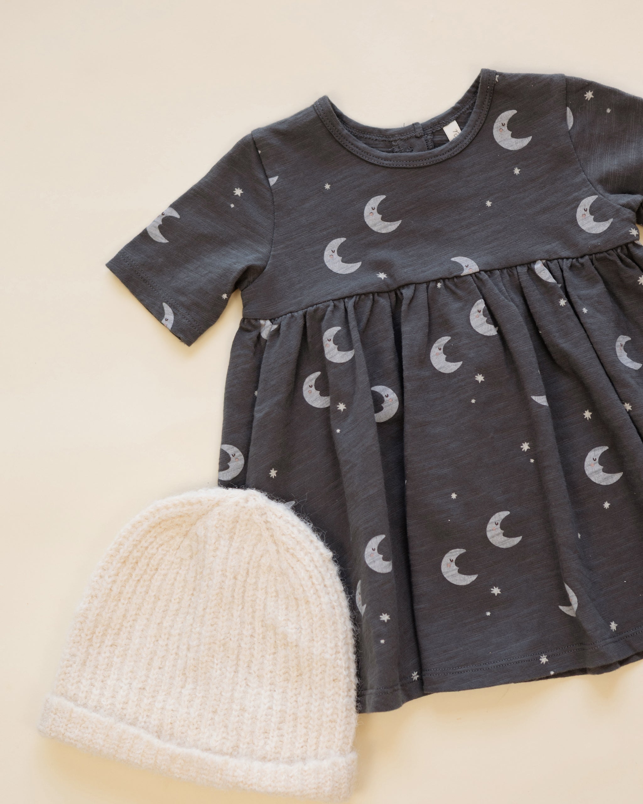 Finn Dress Moons - Rylee + Cru | Kids Clothes | Trendy Baby Clothes | Modern Infant Outfits |