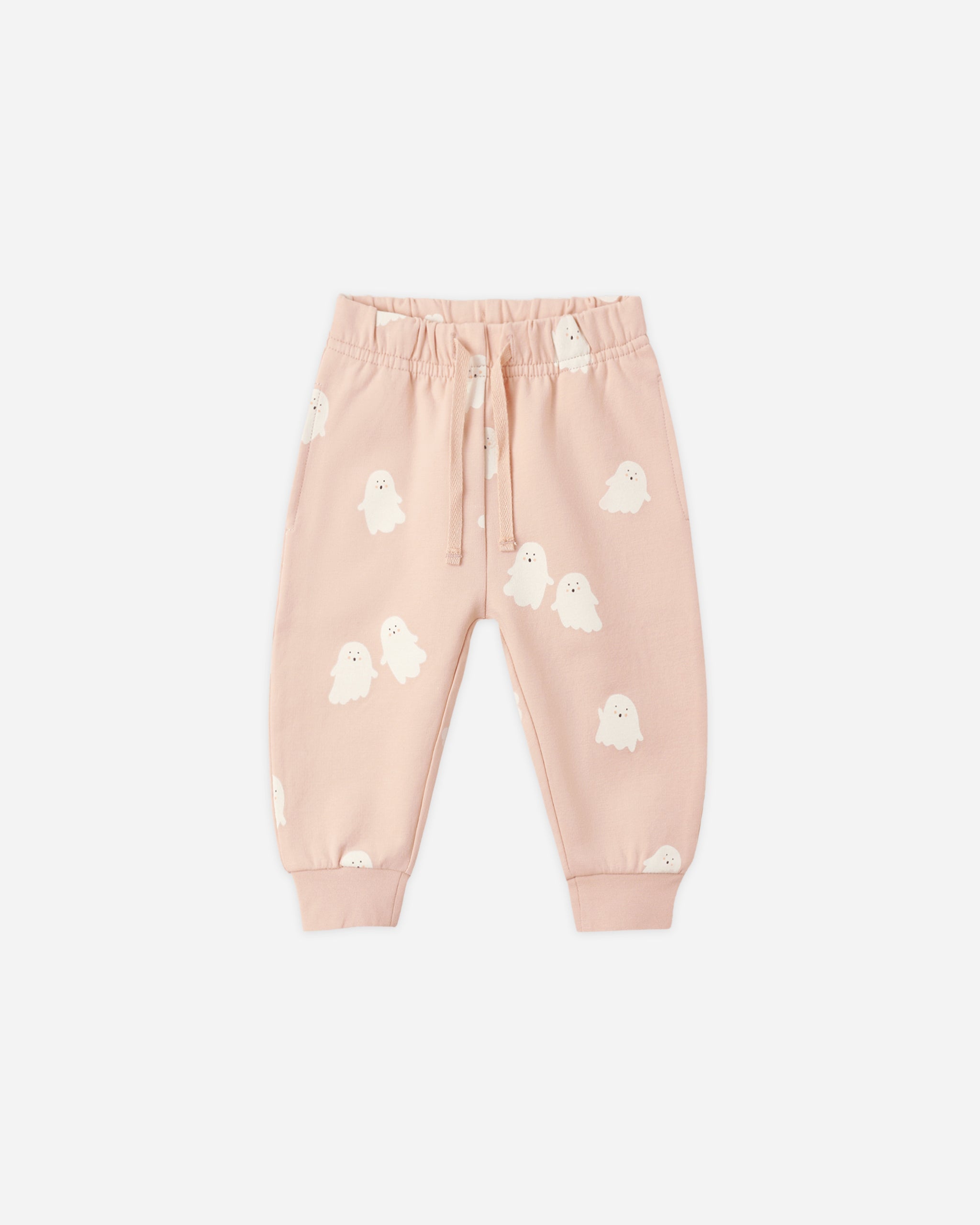 Relaxed Fleece Sweatpant Sweet Ghost - Rylee + Cru | Kids Clothes | Trendy Baby Clothes | Modern Infant Outfits |