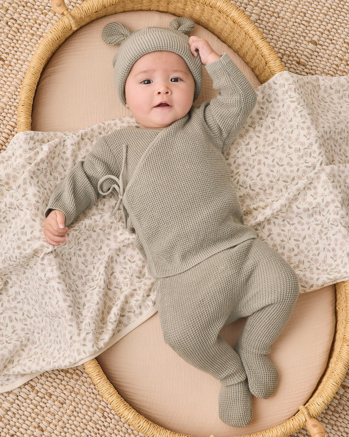 Knit Wrap Top Laurel - Rylee + Cru | Kids Clothes | Trendy Baby Clothes | Modern Infant Outfits |