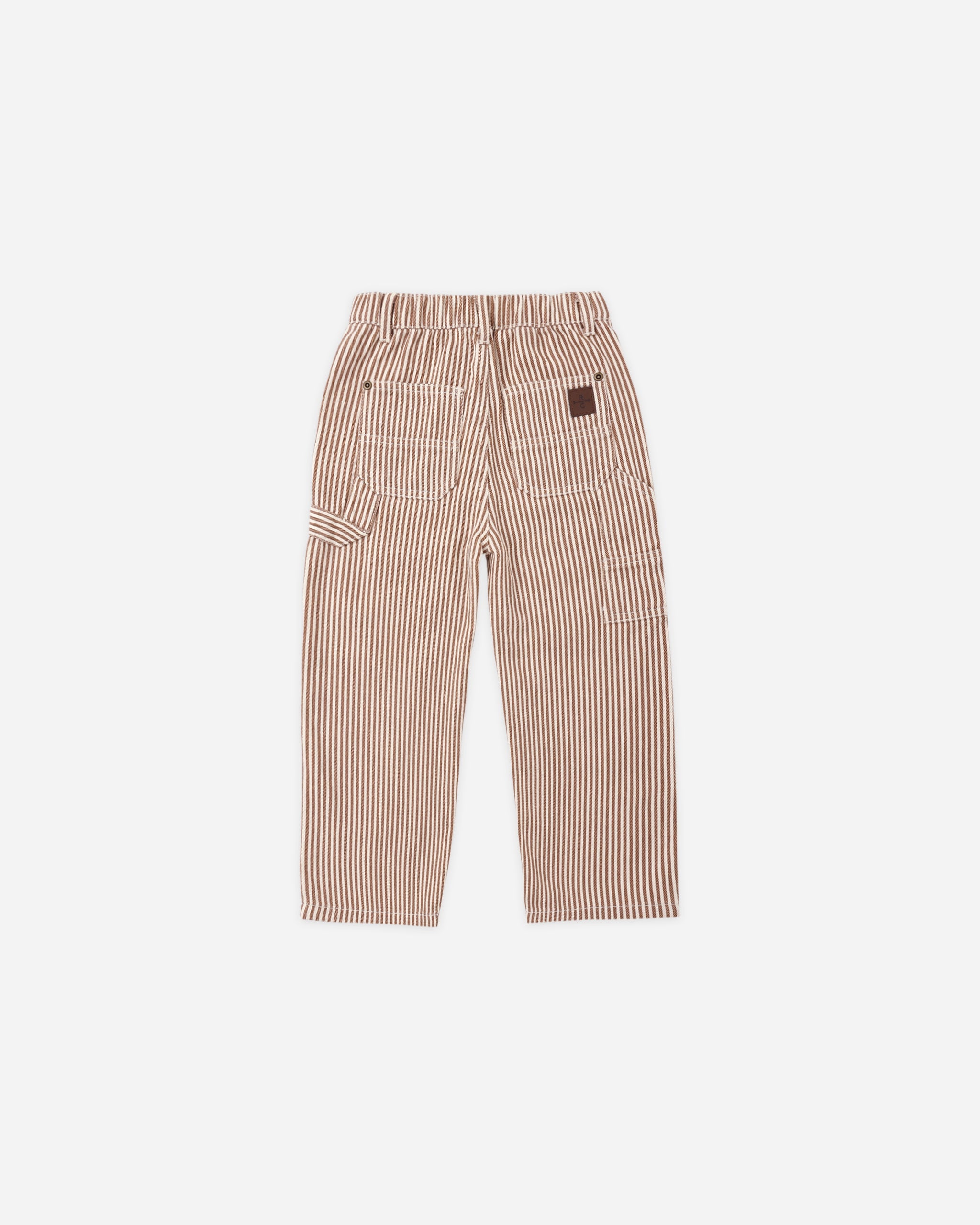 Utility Pant Clay Stripe - Rylee + Cru | Kids Clothes | Trendy Baby Clothes | Modern Infant Outfits |