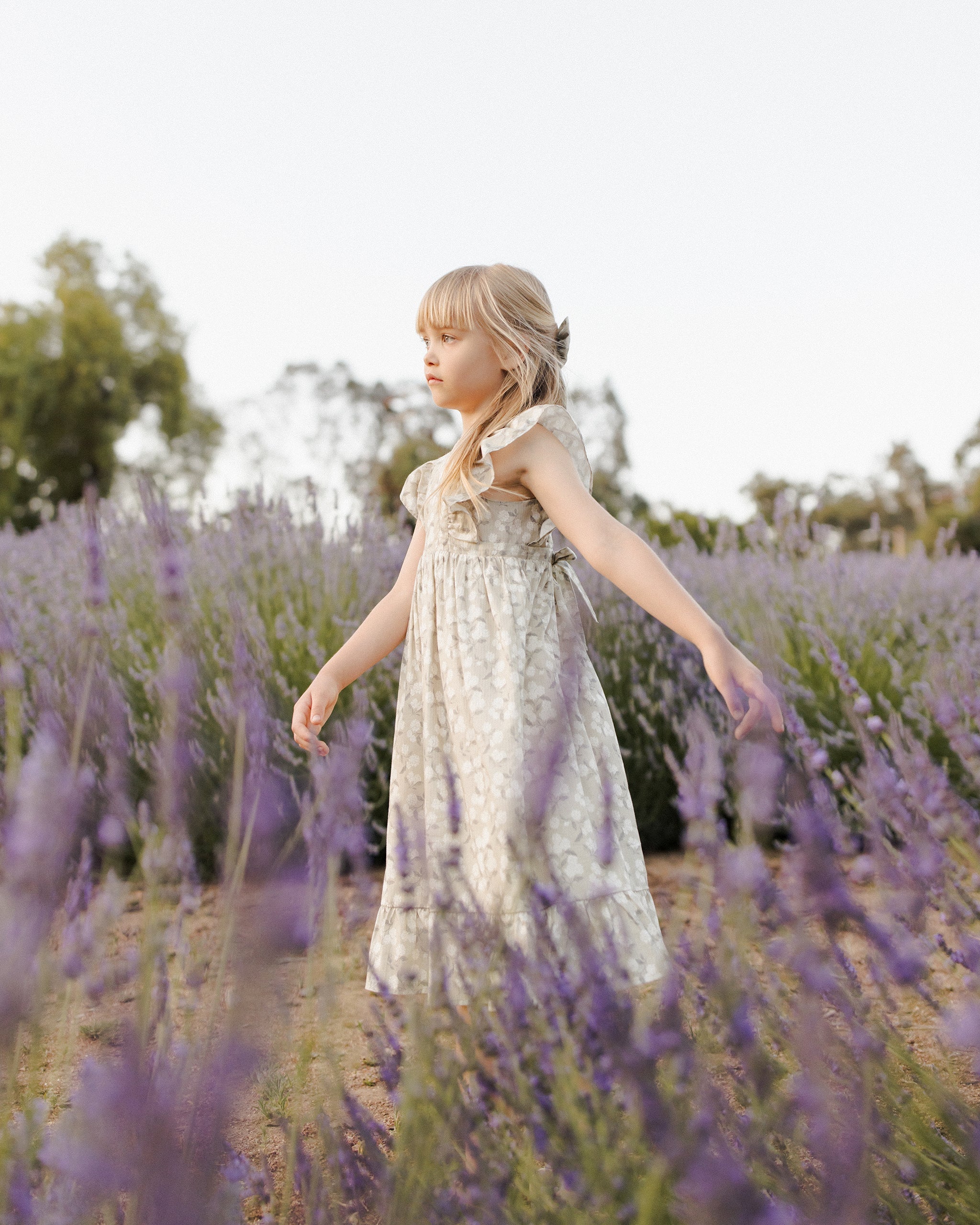 Lucy Dress | Sage Hydrangea