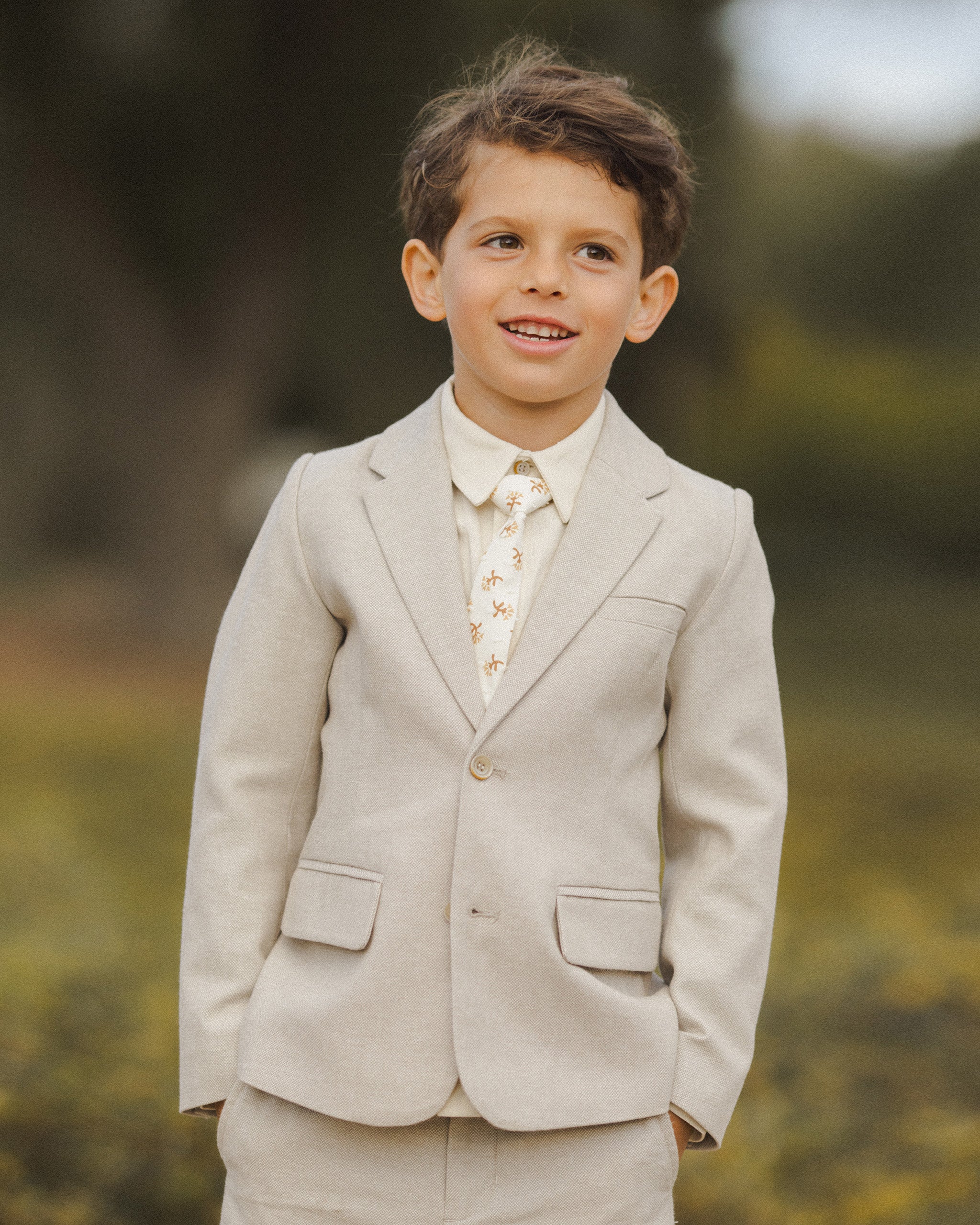 Cravate fine || Iris