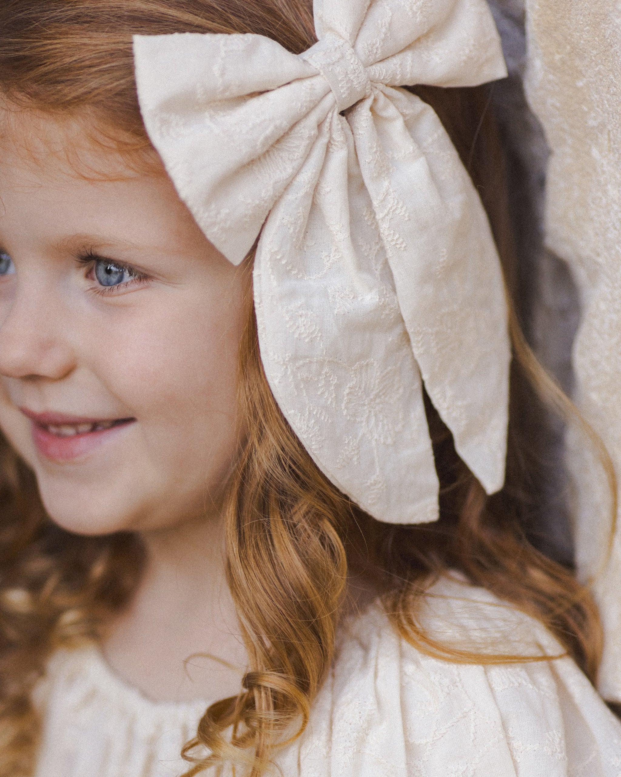 Oversized Bow || Natural*