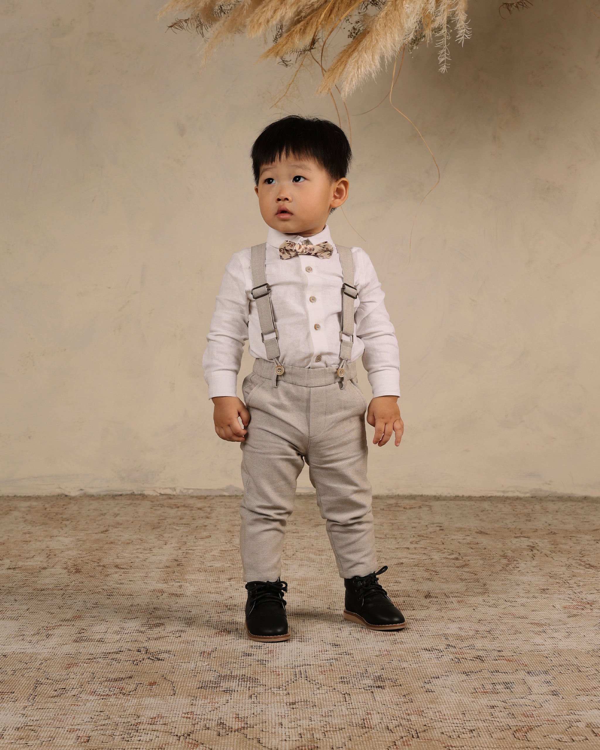 Noeud papillon || Motif floral figue