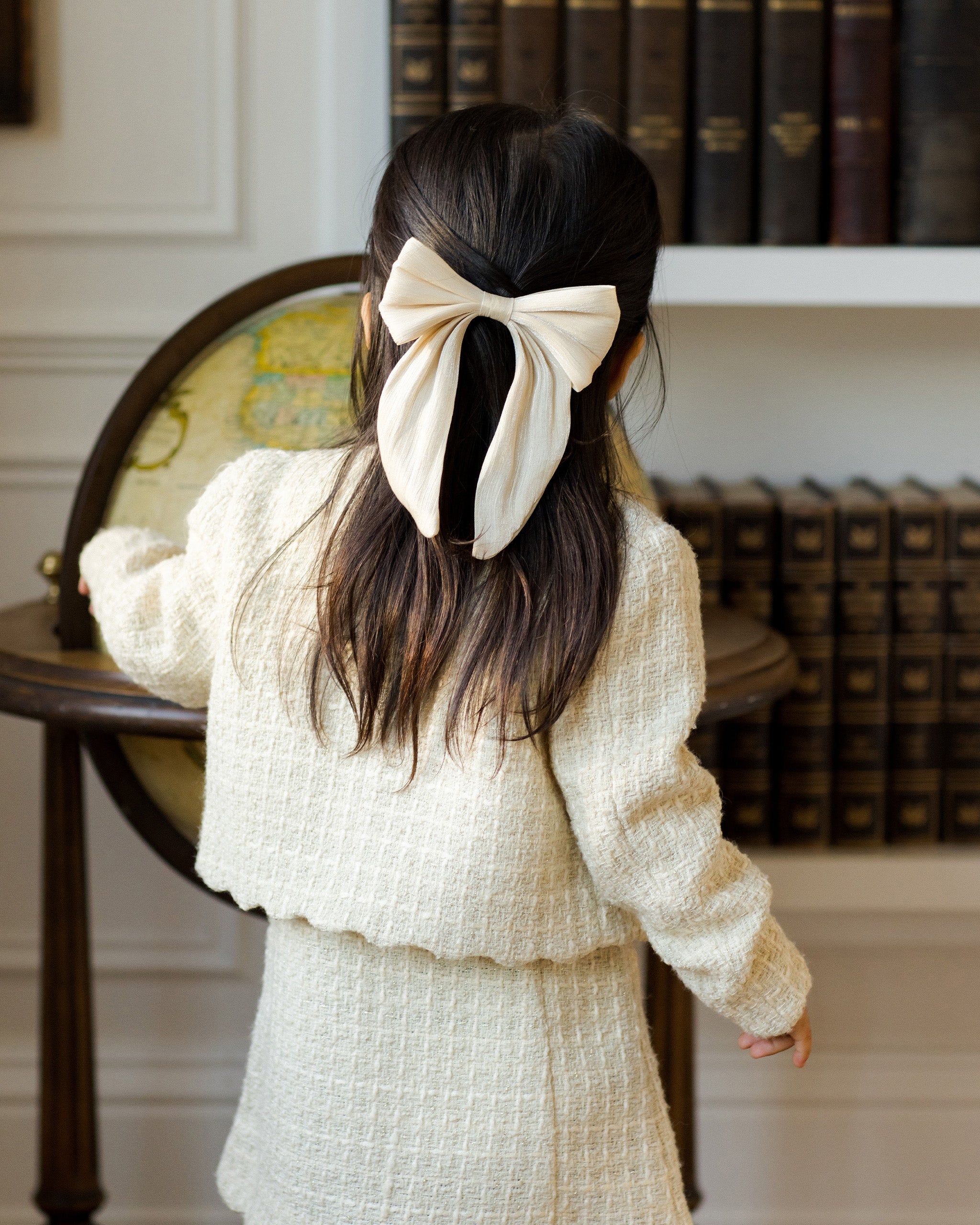 Everly Bow | Ecru