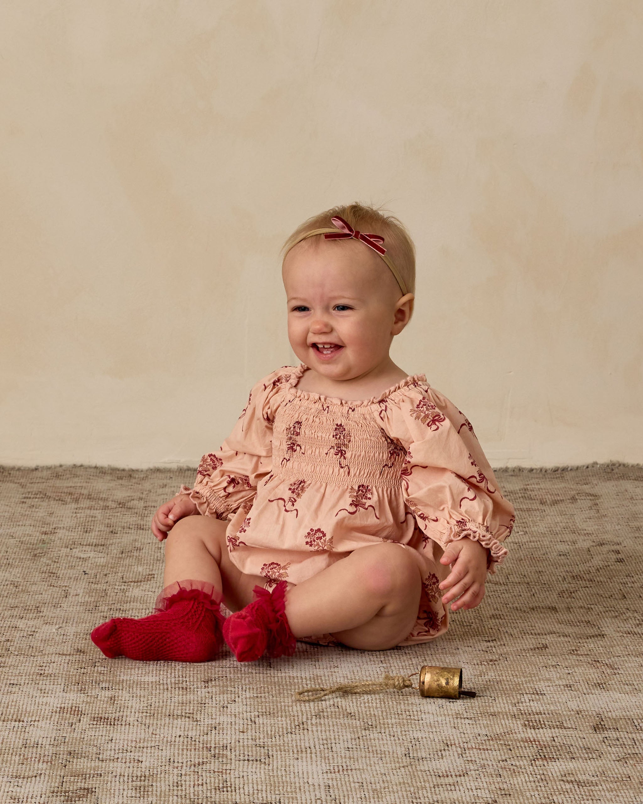 Autumn Romper | Vintage Ruby