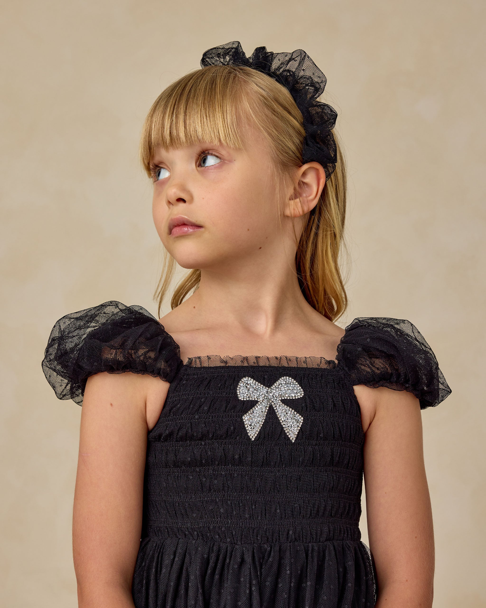 Gathered Headband | Black
