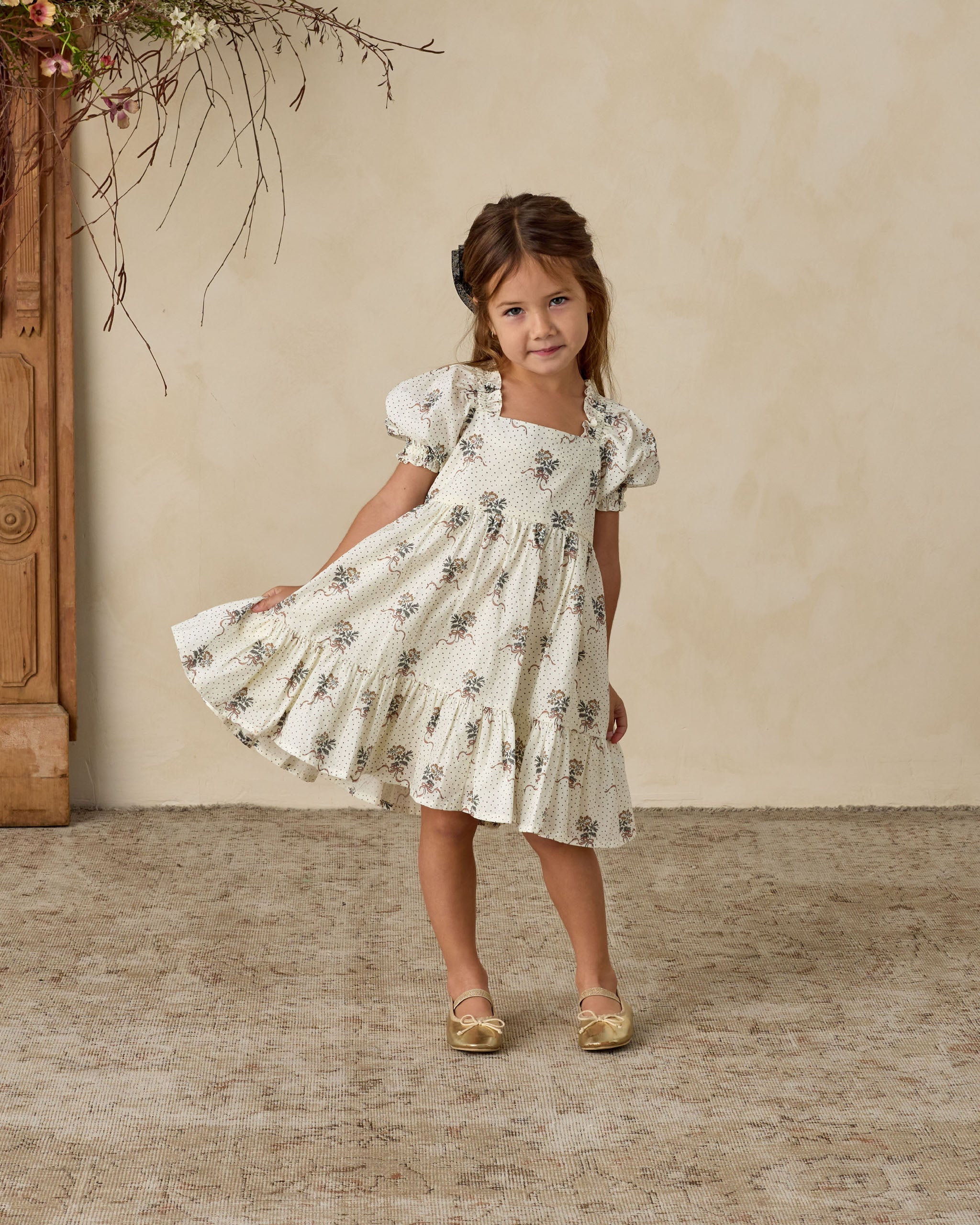 Louella Dress | Vintage Marigold