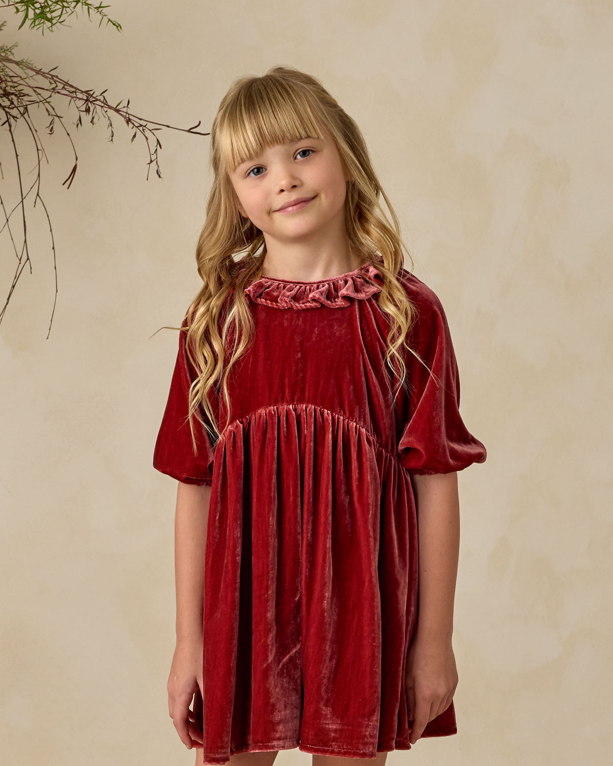 Adeline Dress | Ruby