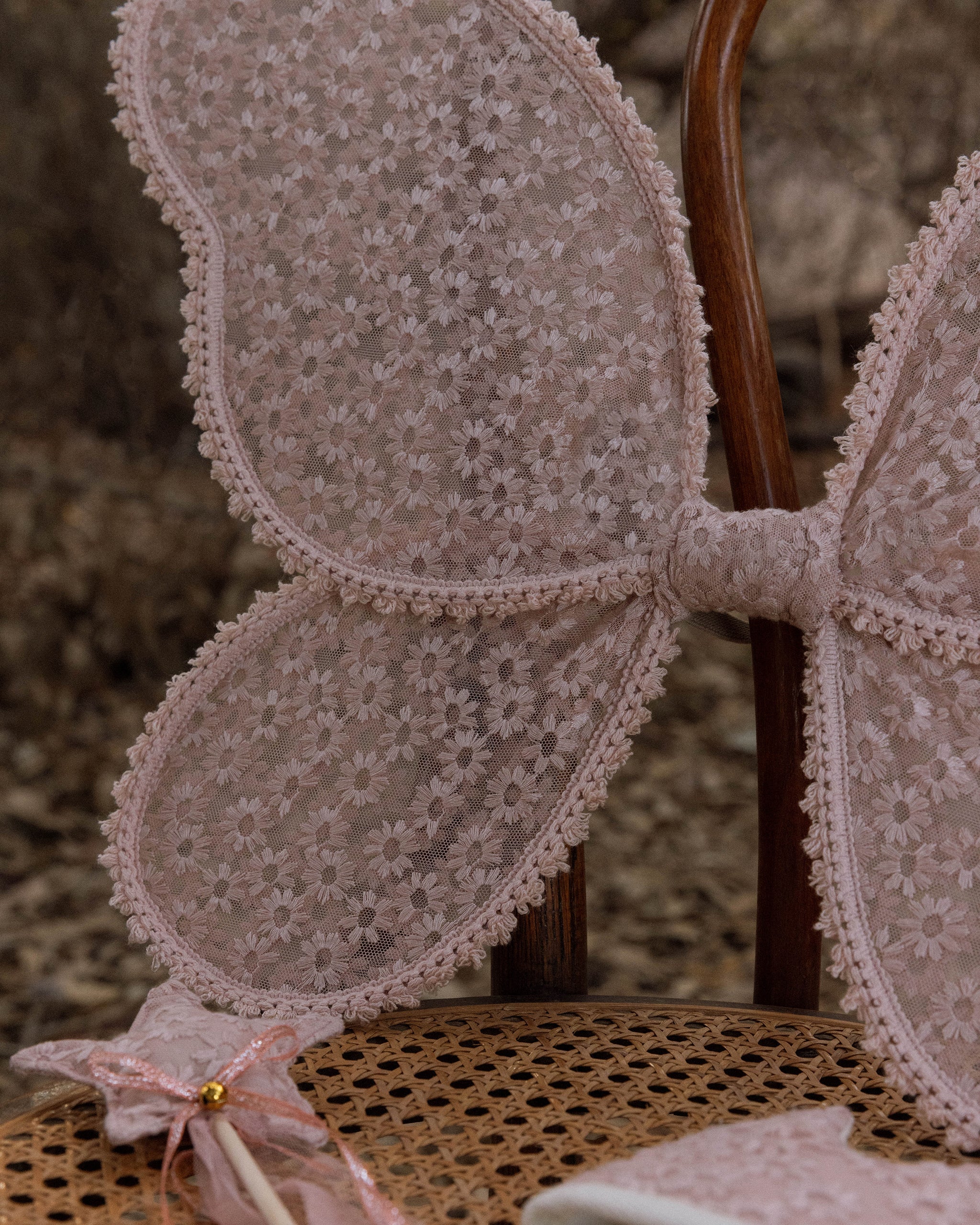 Wings | Rose Embroidered Daisy - Rylee + Cru | Kids Clothes | Trendy Baby Clothes | Modern Infant Outfits |