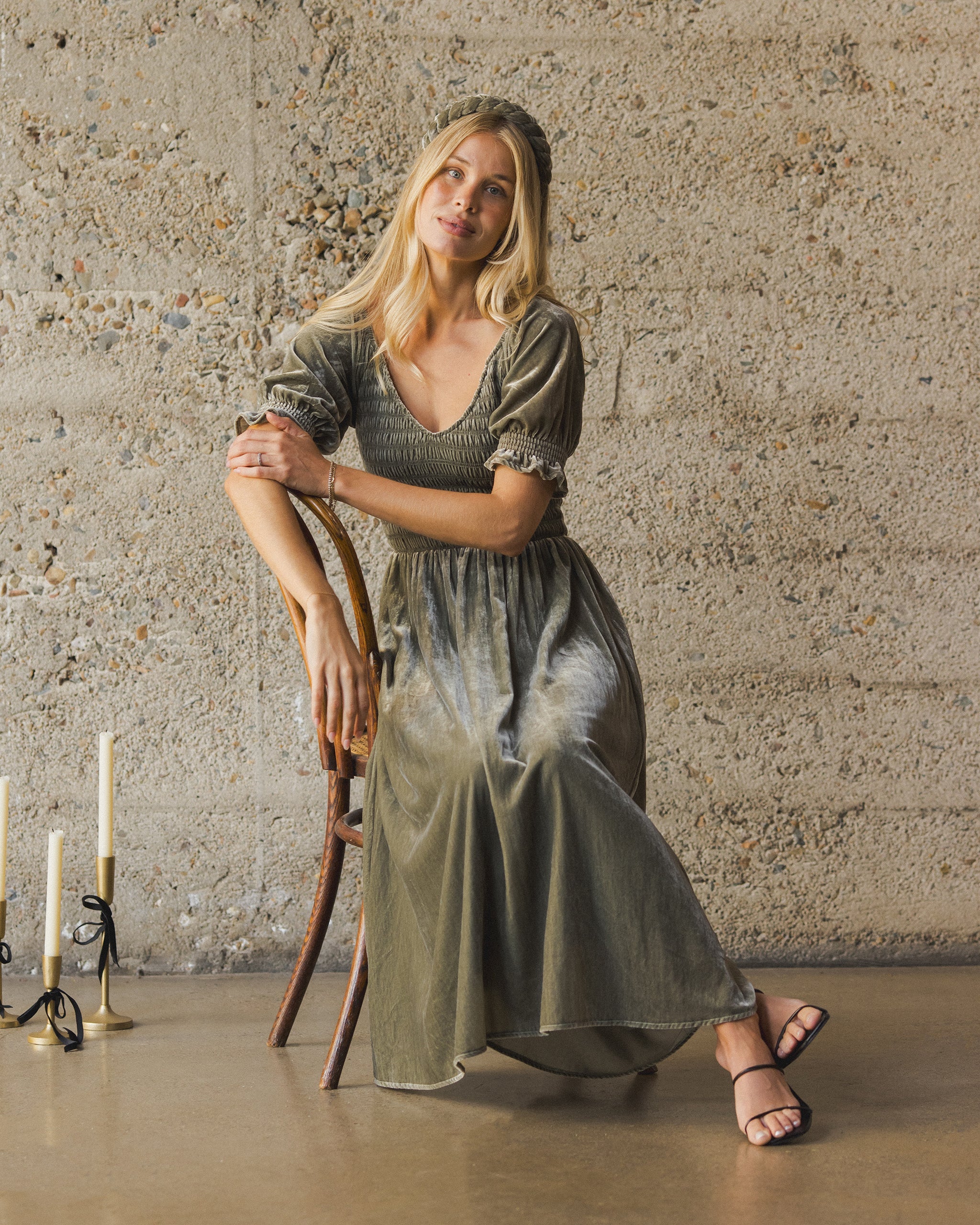 Adele Dress | Pine