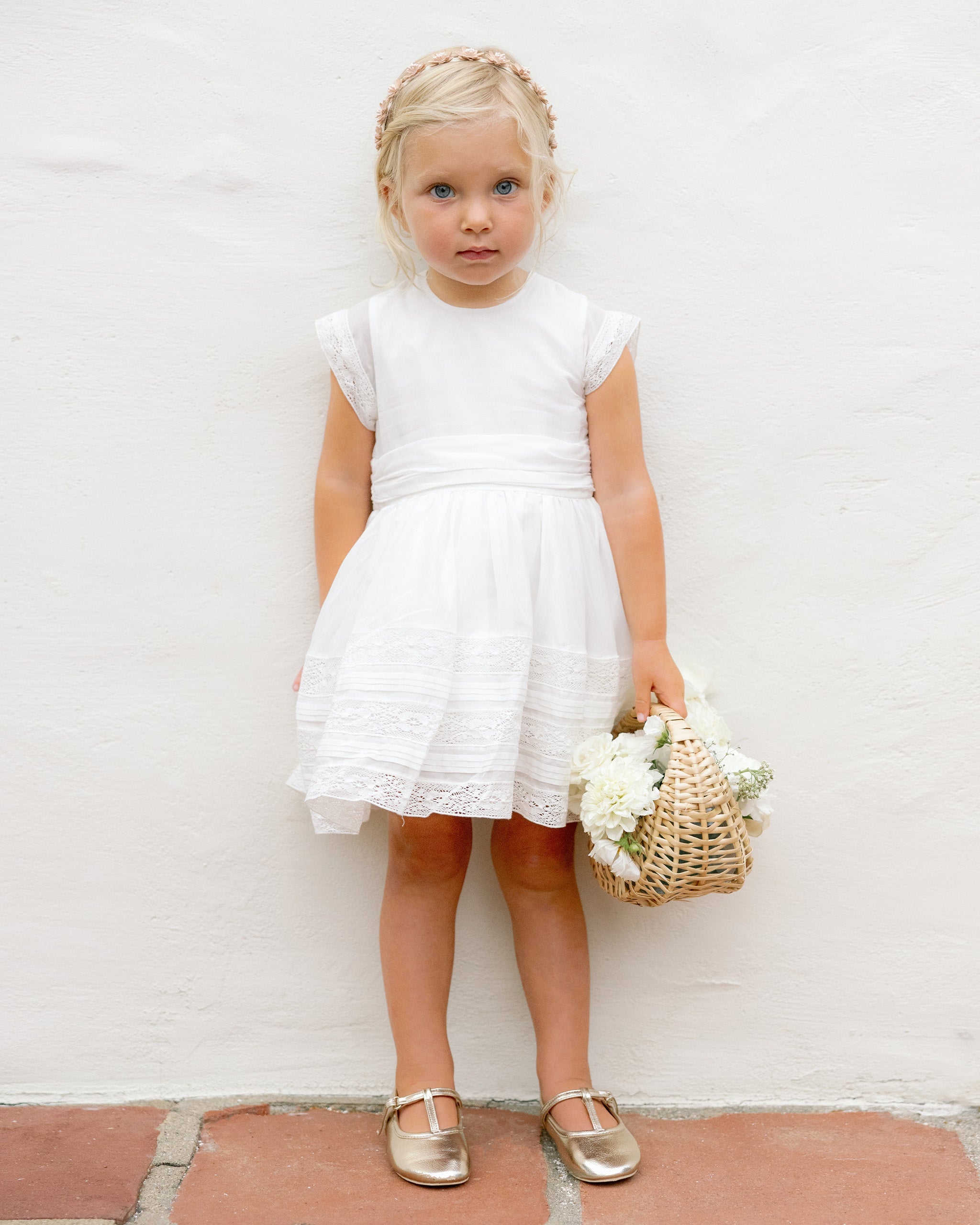 Dahlia Dress | White