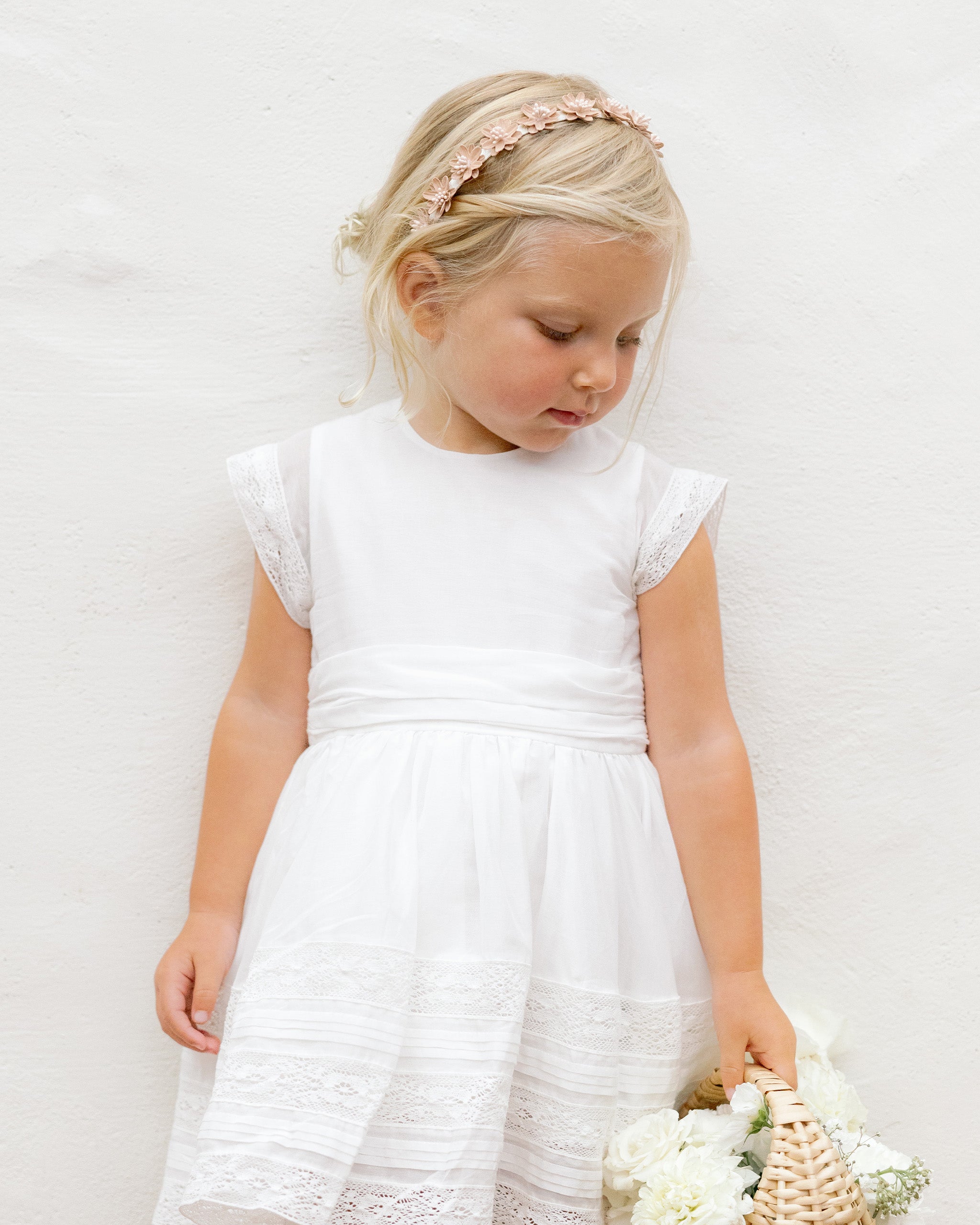 Dahlia Dress | White