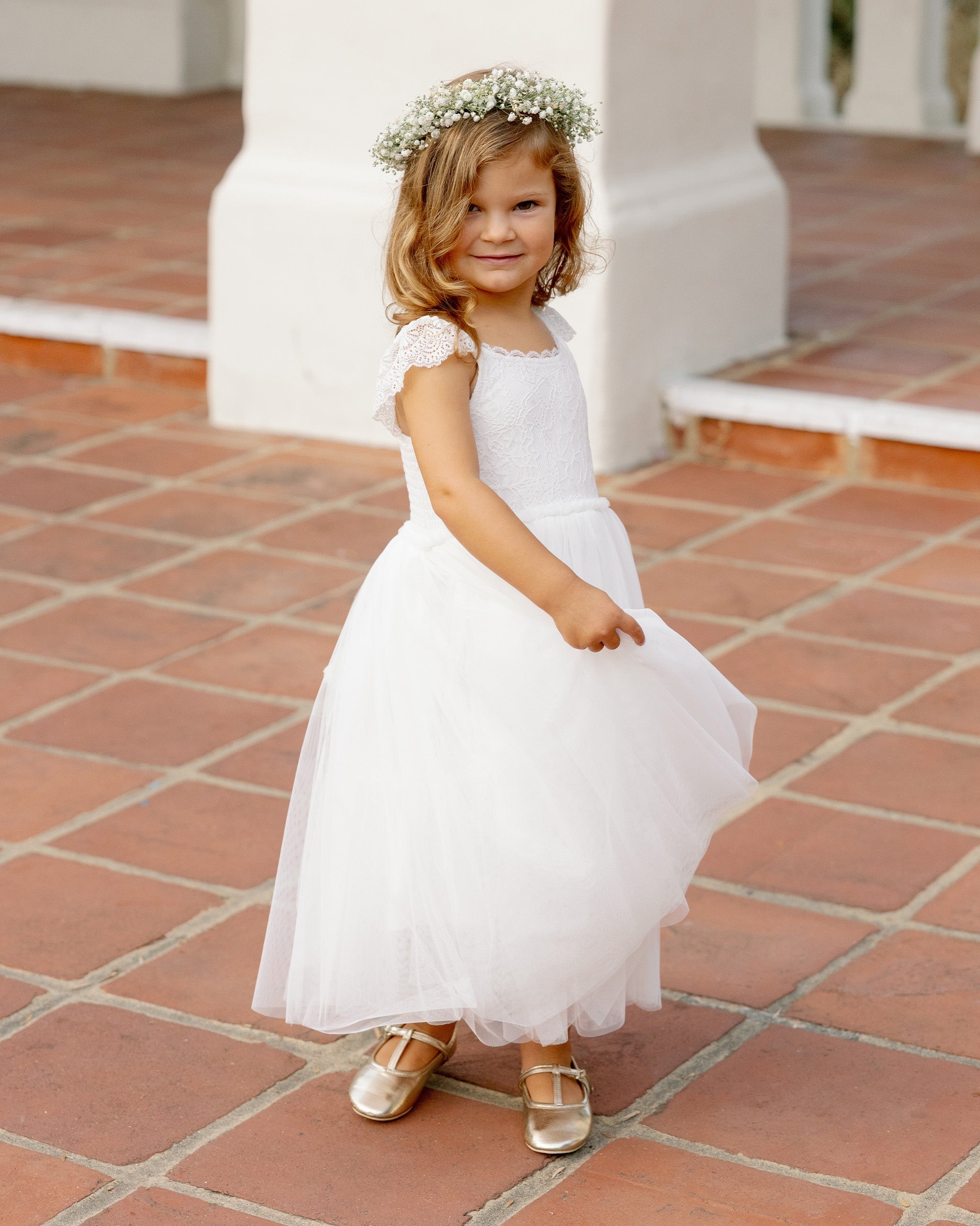 Camilla Dress | White – Noralee