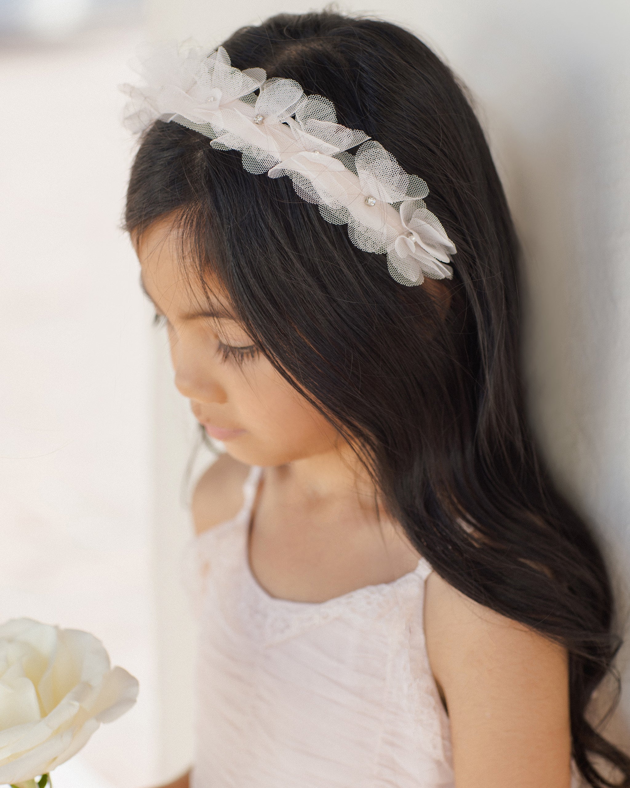 Pixie headband || Blush