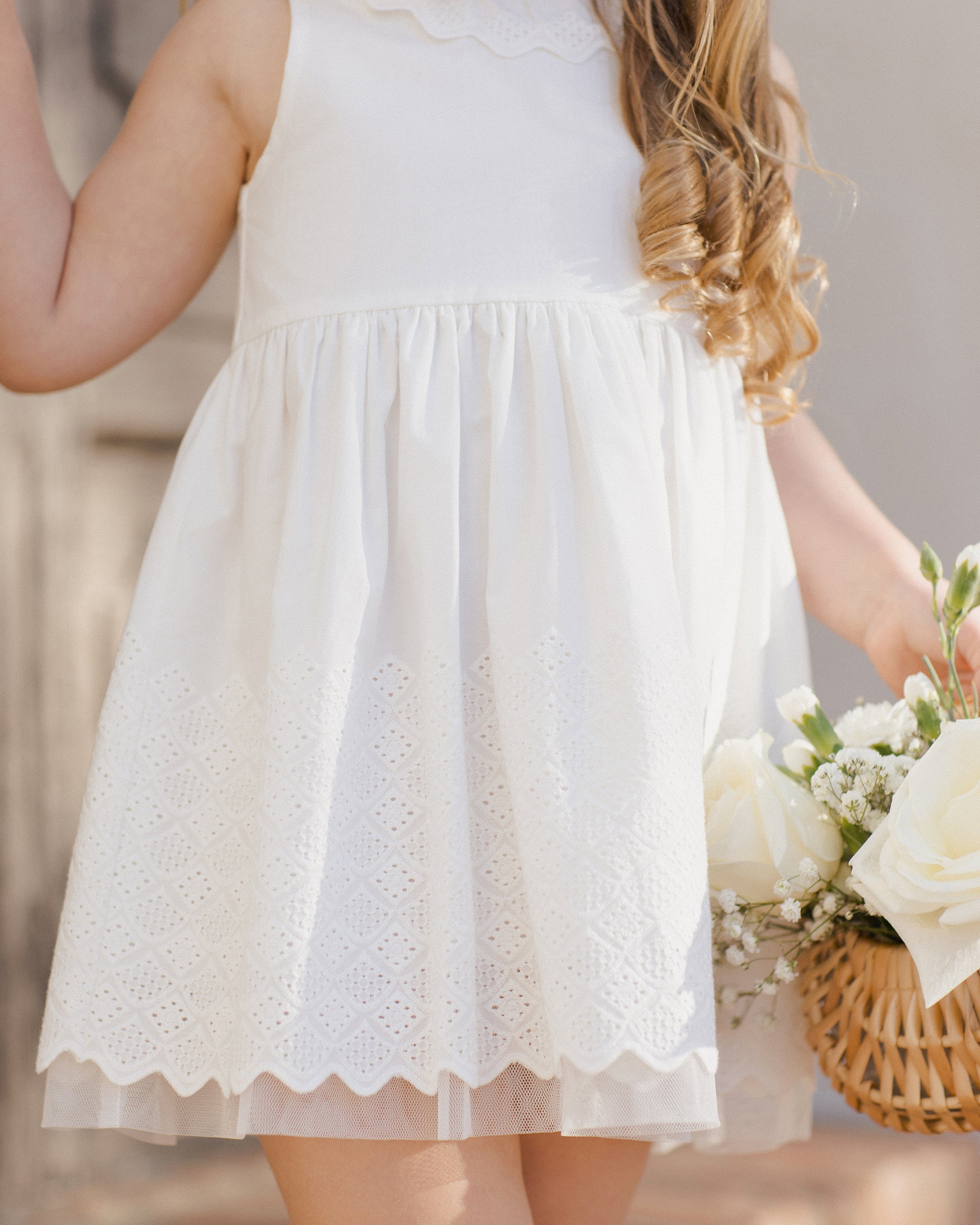 Georgia Dress | White