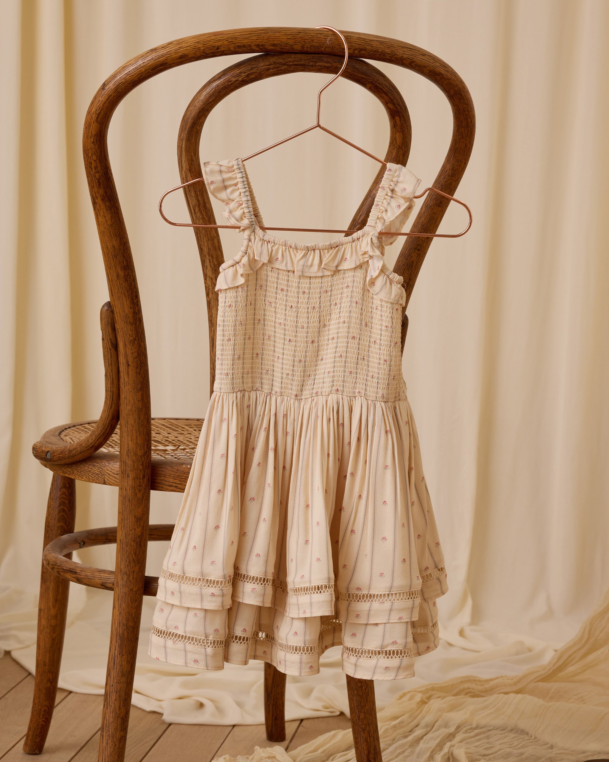 Birdie Dress | Victorian Stripe