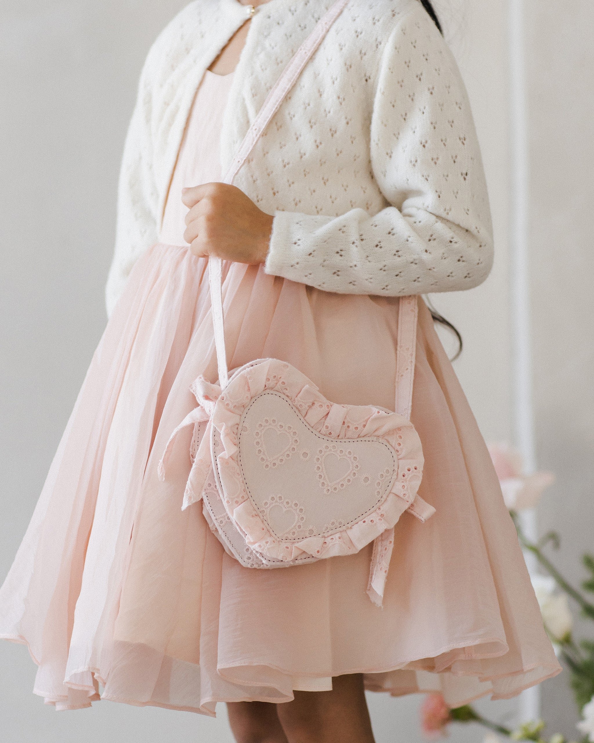 Heart Purse || Blush