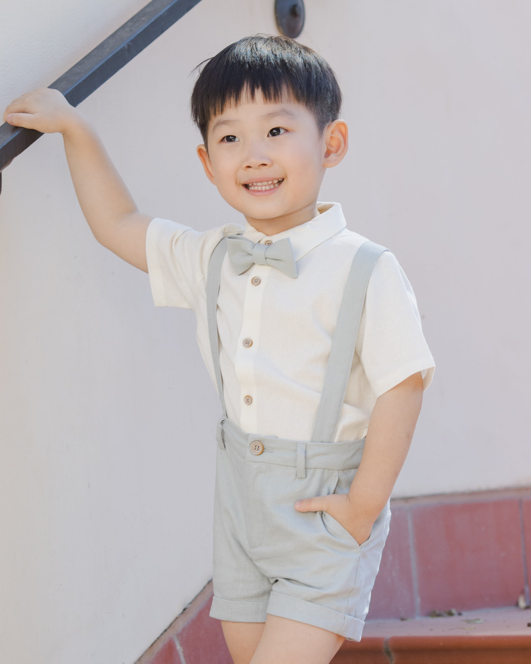 Bow Tie Heathered Mist