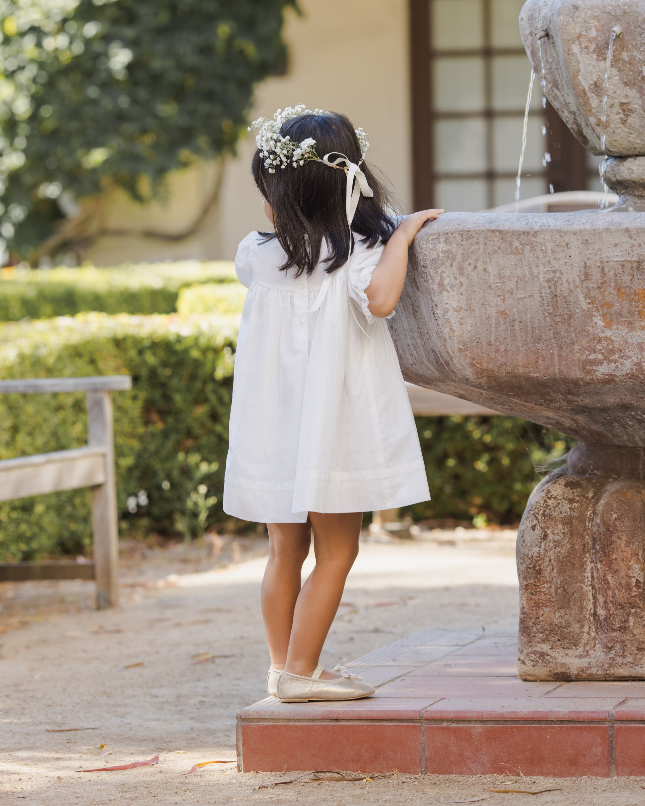 Penelope Dress White