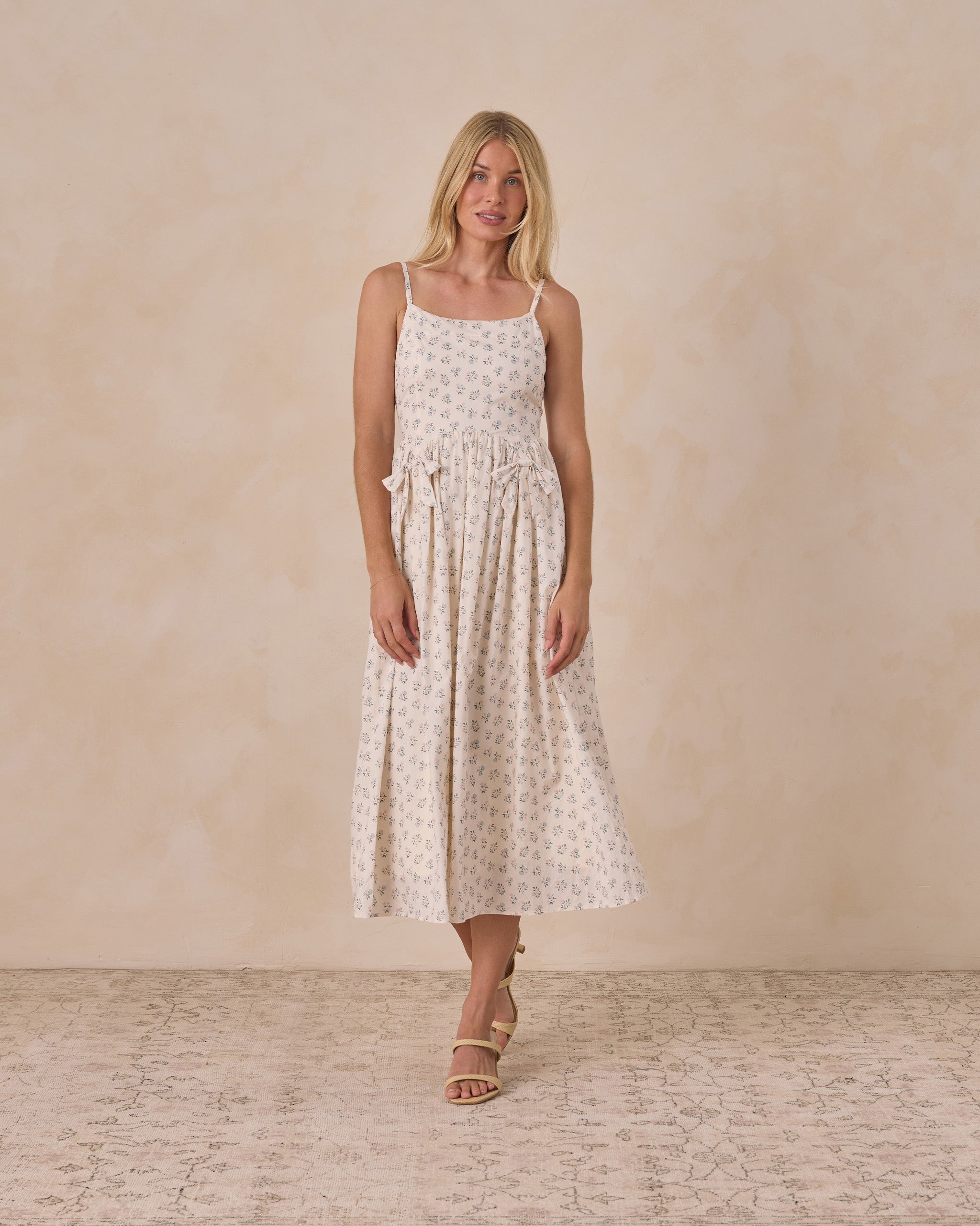 Women's Beatrice Midi Dress Summer Ditsy - Rylee + Cru | Kids Clothes | Trendy Baby Clothes | Modern Infant Outfits |