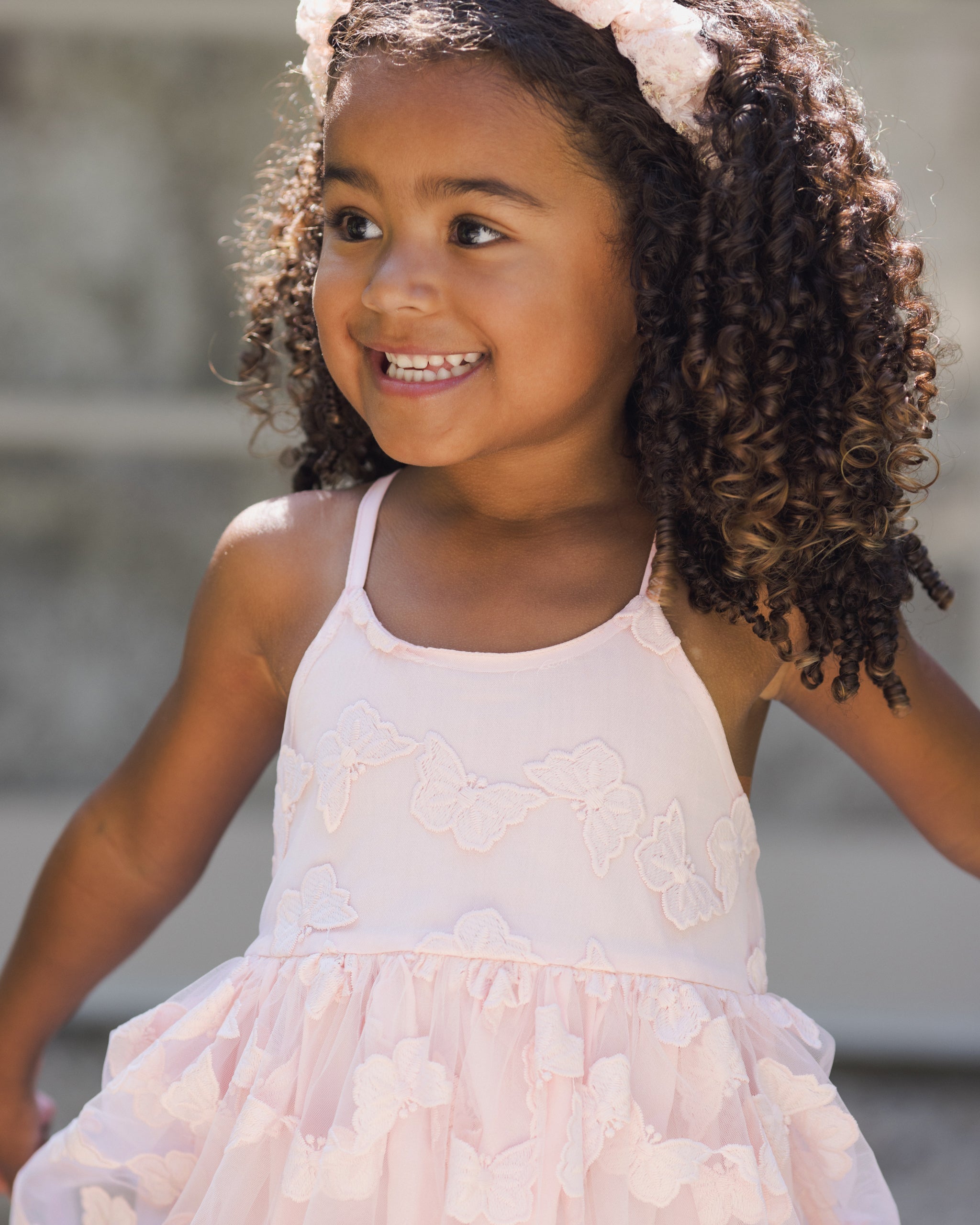Pippa Dress Cotton Candy - Rylee + Cru | Kids Clothes | Trendy Baby Clothes | Modern Infant Outfits |
