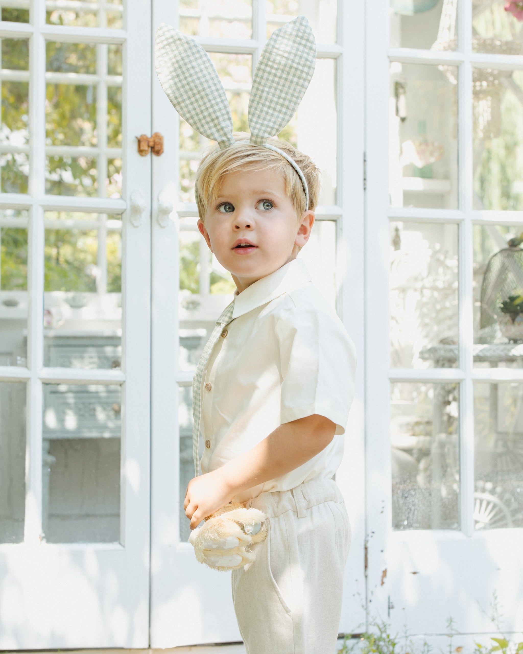 Atlas Shirt Ivory - Rylee + Cru | Kids Clothes | Trendy Baby Clothes | Modern Infant Outfits |