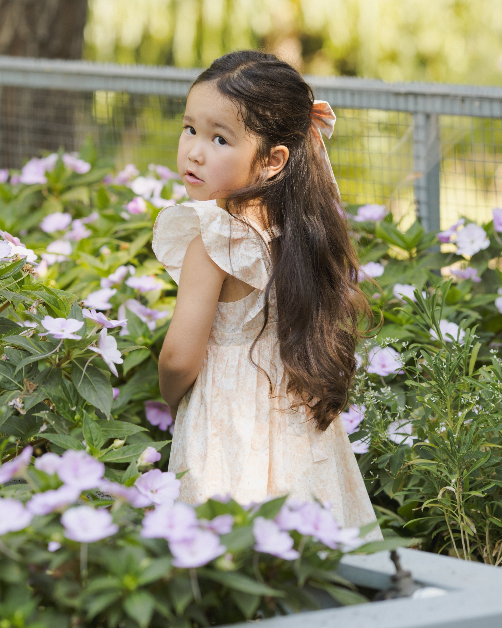 Everly Bow Pastel Garden - Rylee + Cru | Kids Clothes | Trendy Baby Clothes | Modern Infant Outfits |