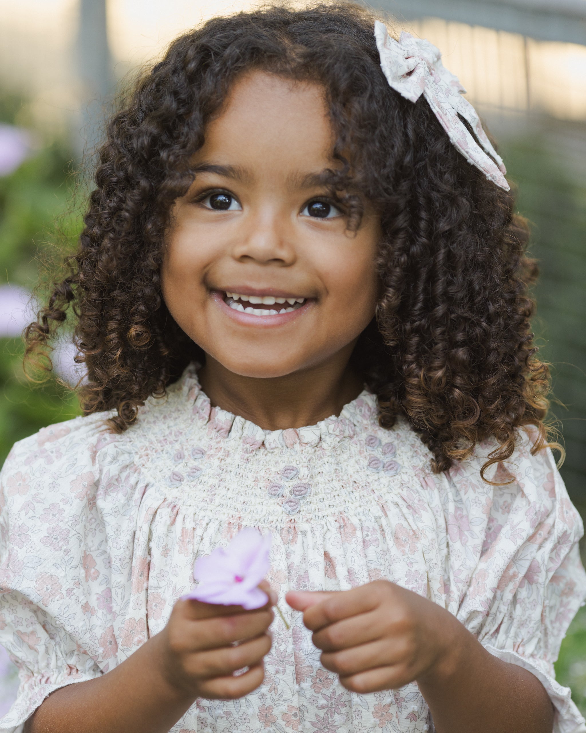 Norah Bow Pastel Garden - Rylee + Cru | Kids Clothes | Trendy Baby Clothes | Modern Infant Outfits |