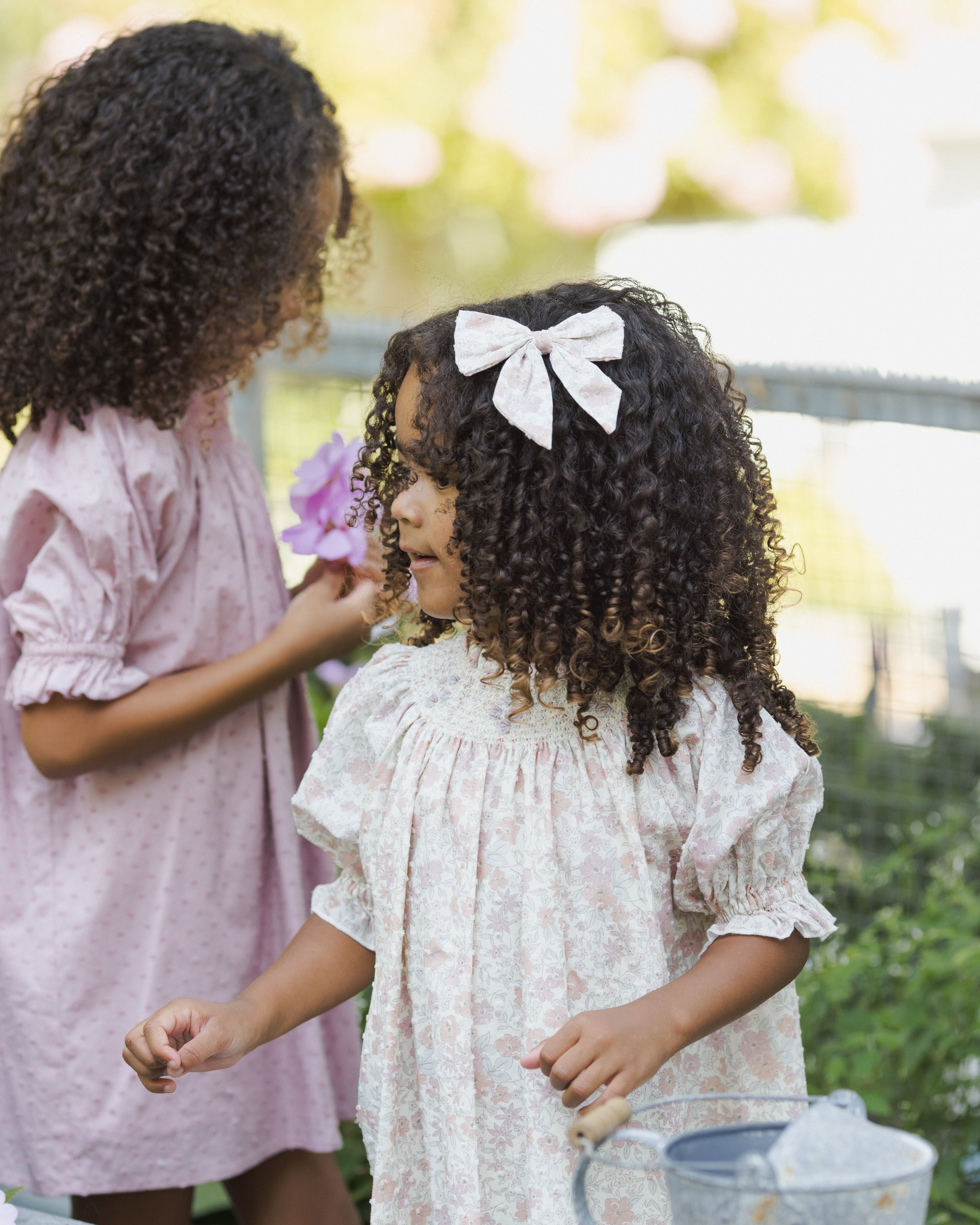 Norah Bow Pastel Garden - Rylee + Cru | Kids Clothes | Trendy Baby Clothes | Modern Infant Outfits |