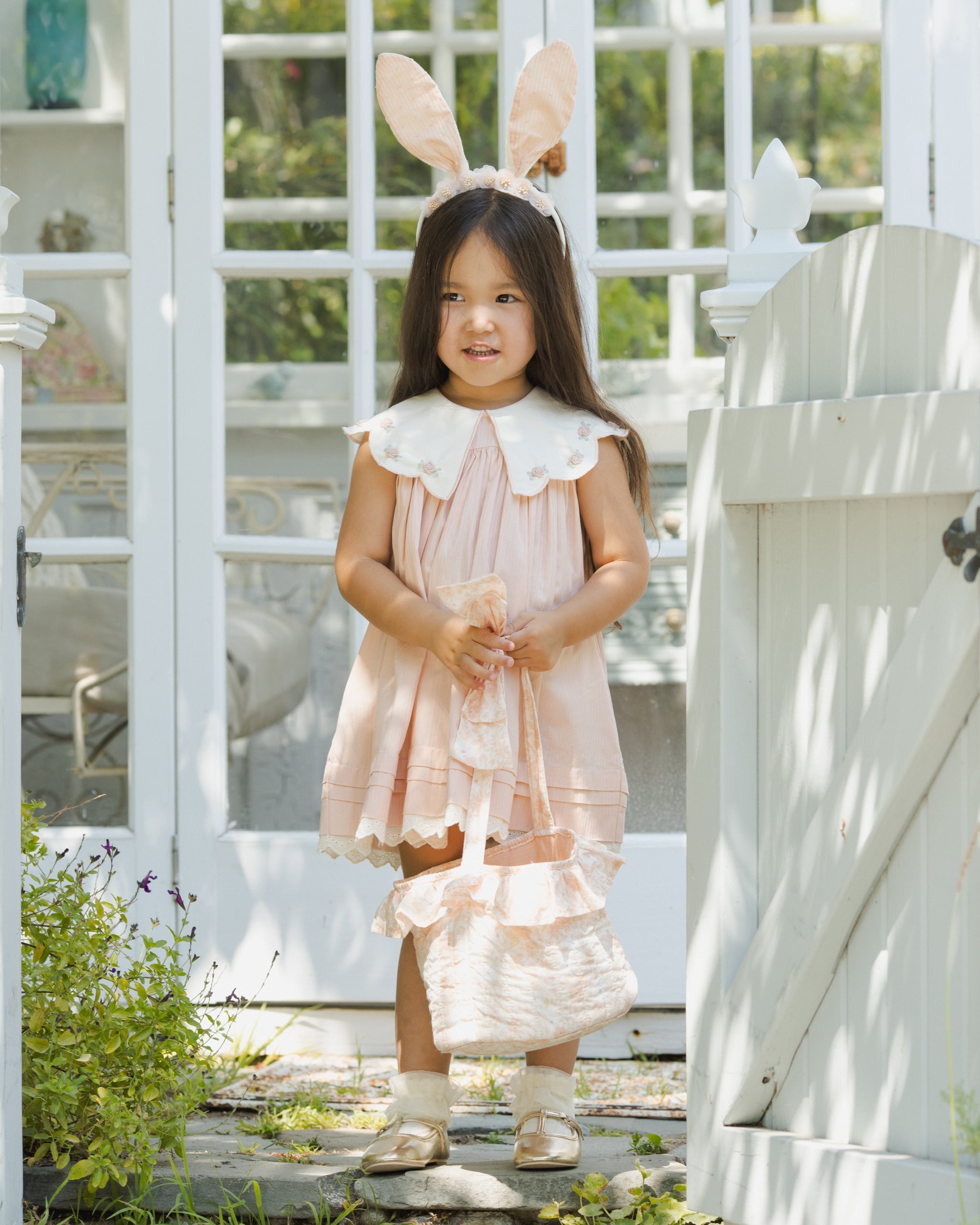 Florence Dress Petal - Rylee + Cru | Kids Clothes | Trendy Baby Clothes | Modern Infant Outfits |