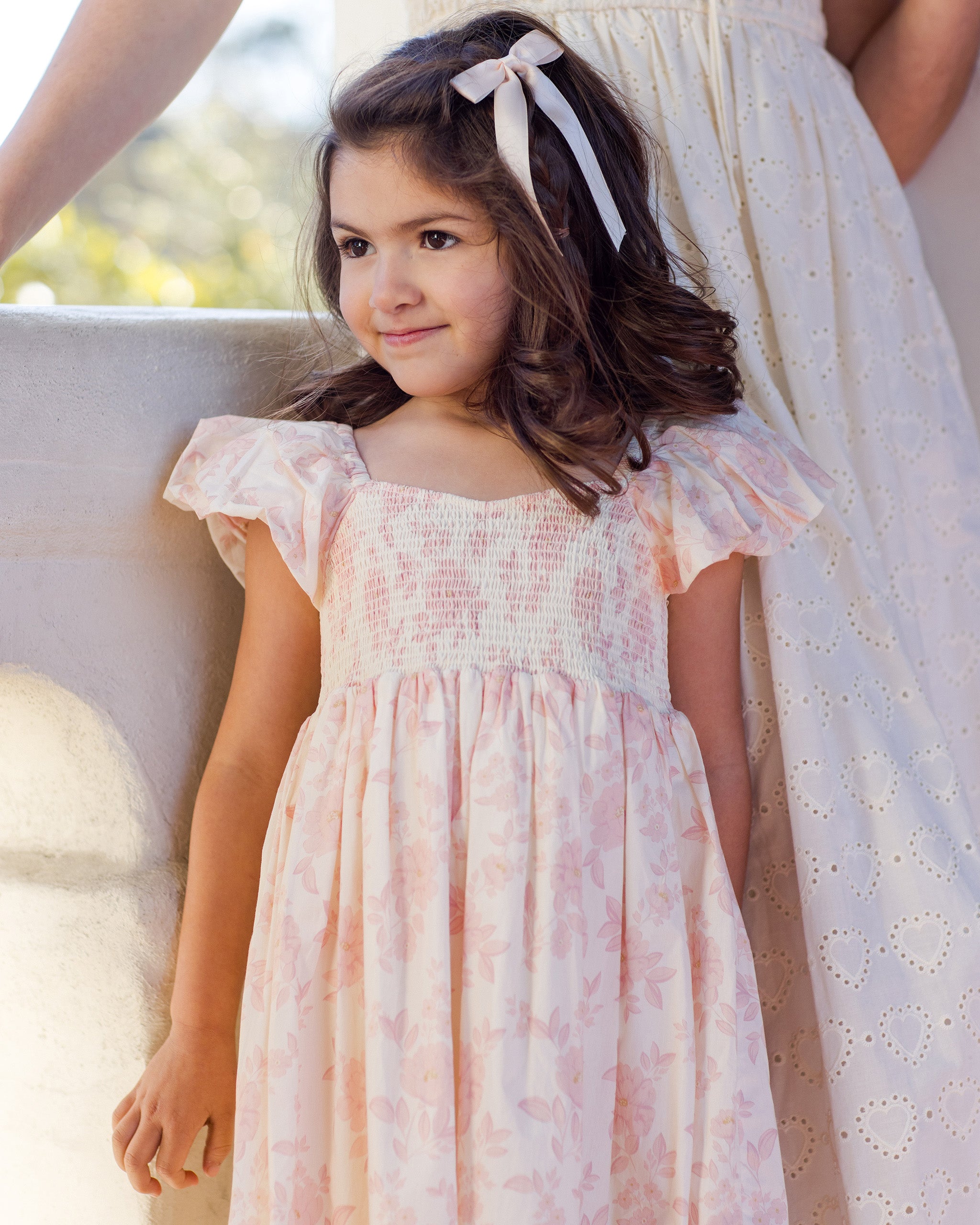 Satin Ribbon Bows Pearl, Ivory, Mist