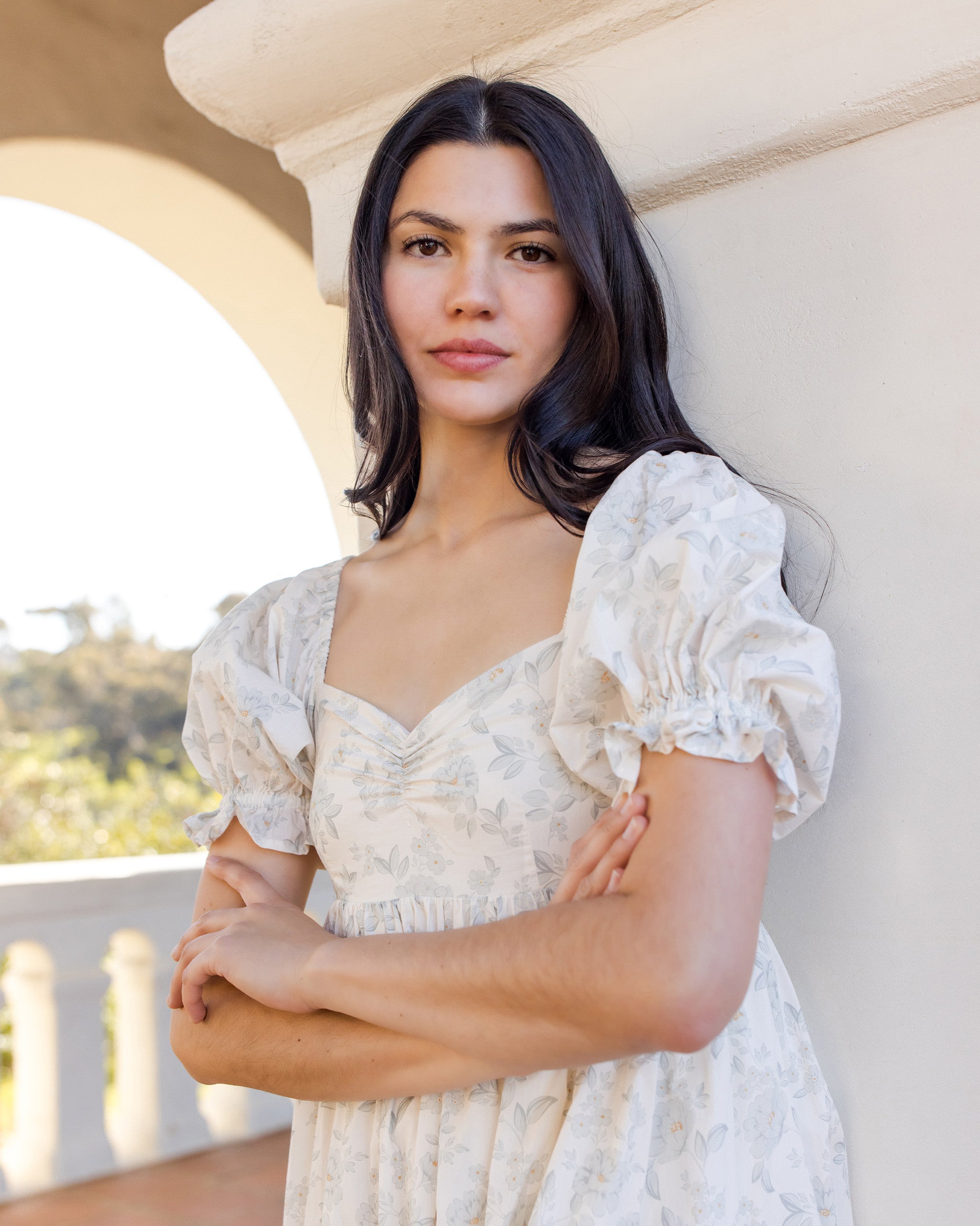 Robe Chloe pour femme Brume Rose Anglaise